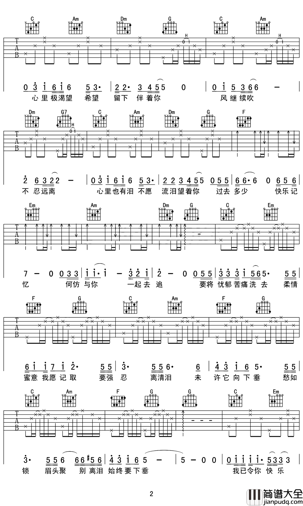 风继续吹吉他谱_张国荣_风不继续吹了,谁还在怀念他