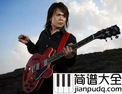 浪人情歌吉他谱_伍佰_有一种爱恋叫伍佰...