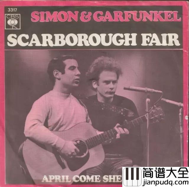 斯卡保罗集市吉他谱_保罗.西蒙_一位在前线作战的士兵对恋人的思念