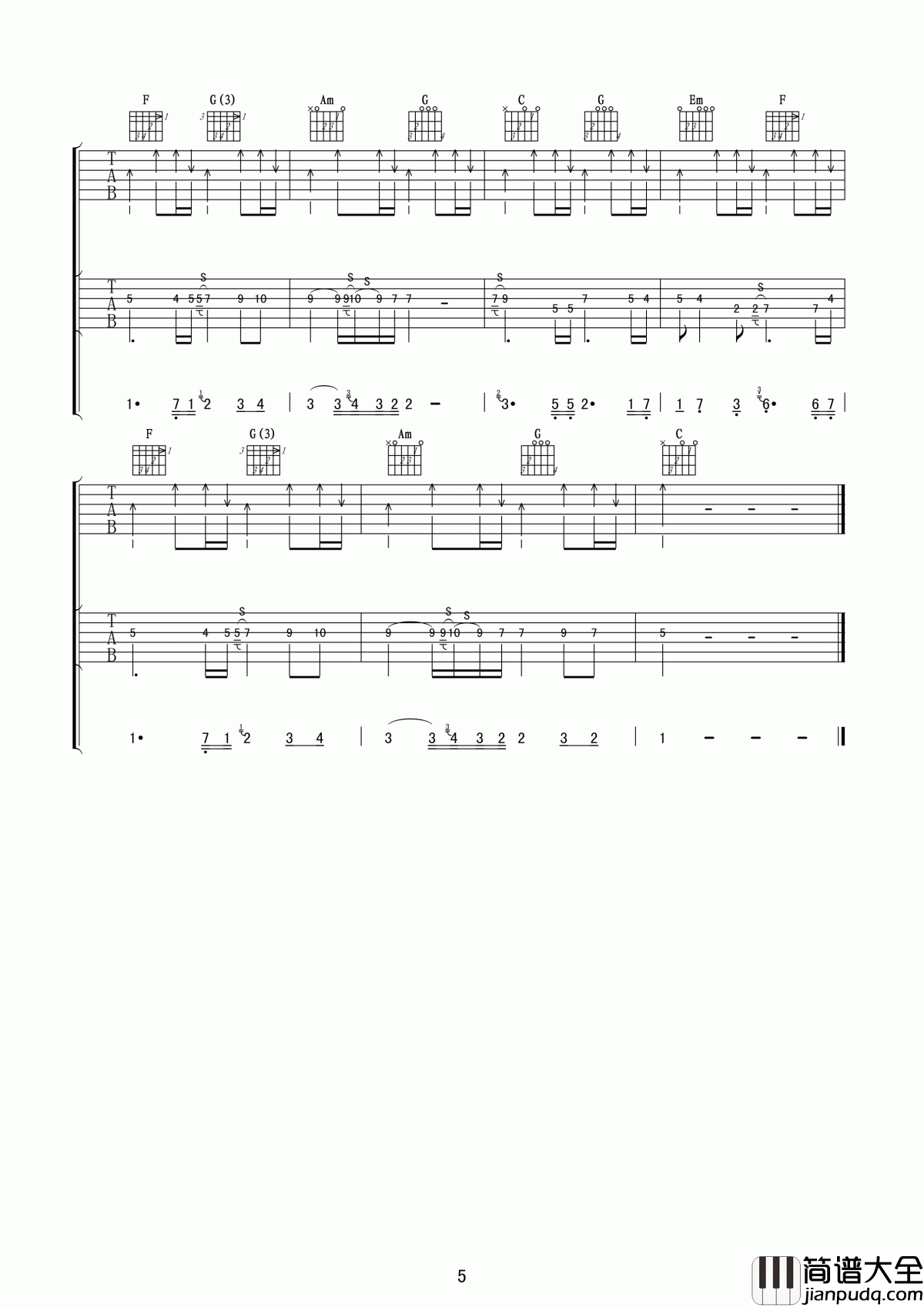 谁伴我闯荡吉他谱_Beyond_只有顽强明日路纵会更彷徨