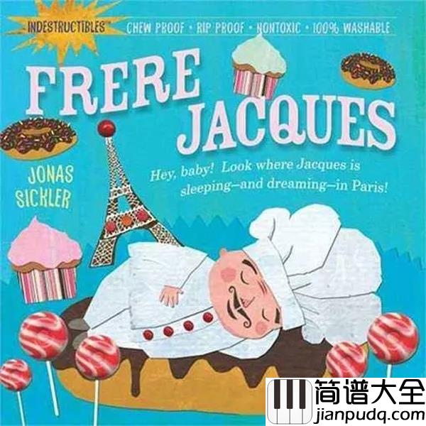 两只老虎吉他谱_居然是法语歌