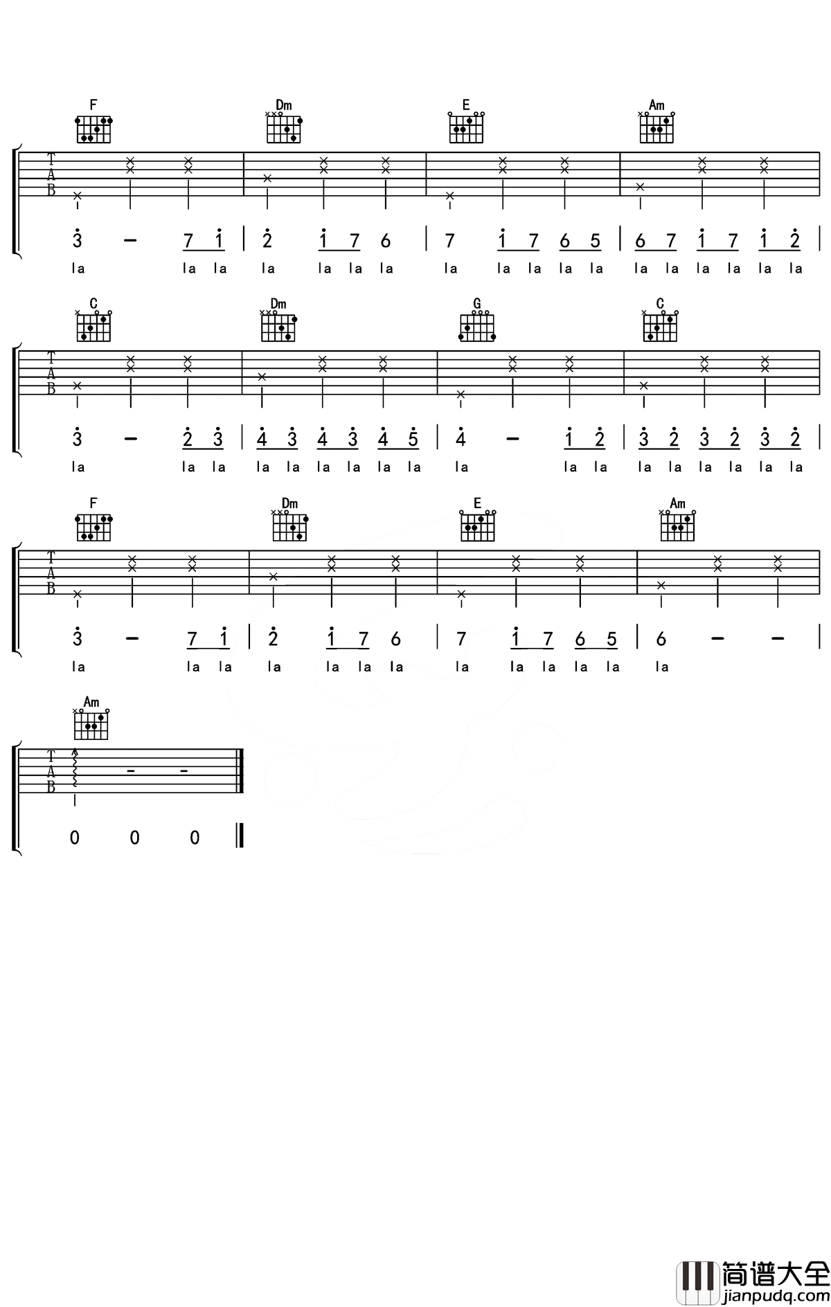 Bana_Ellerini_Ver吉他谱_Dilan_Ekinci_想和你一起跳的浪漫舞曲