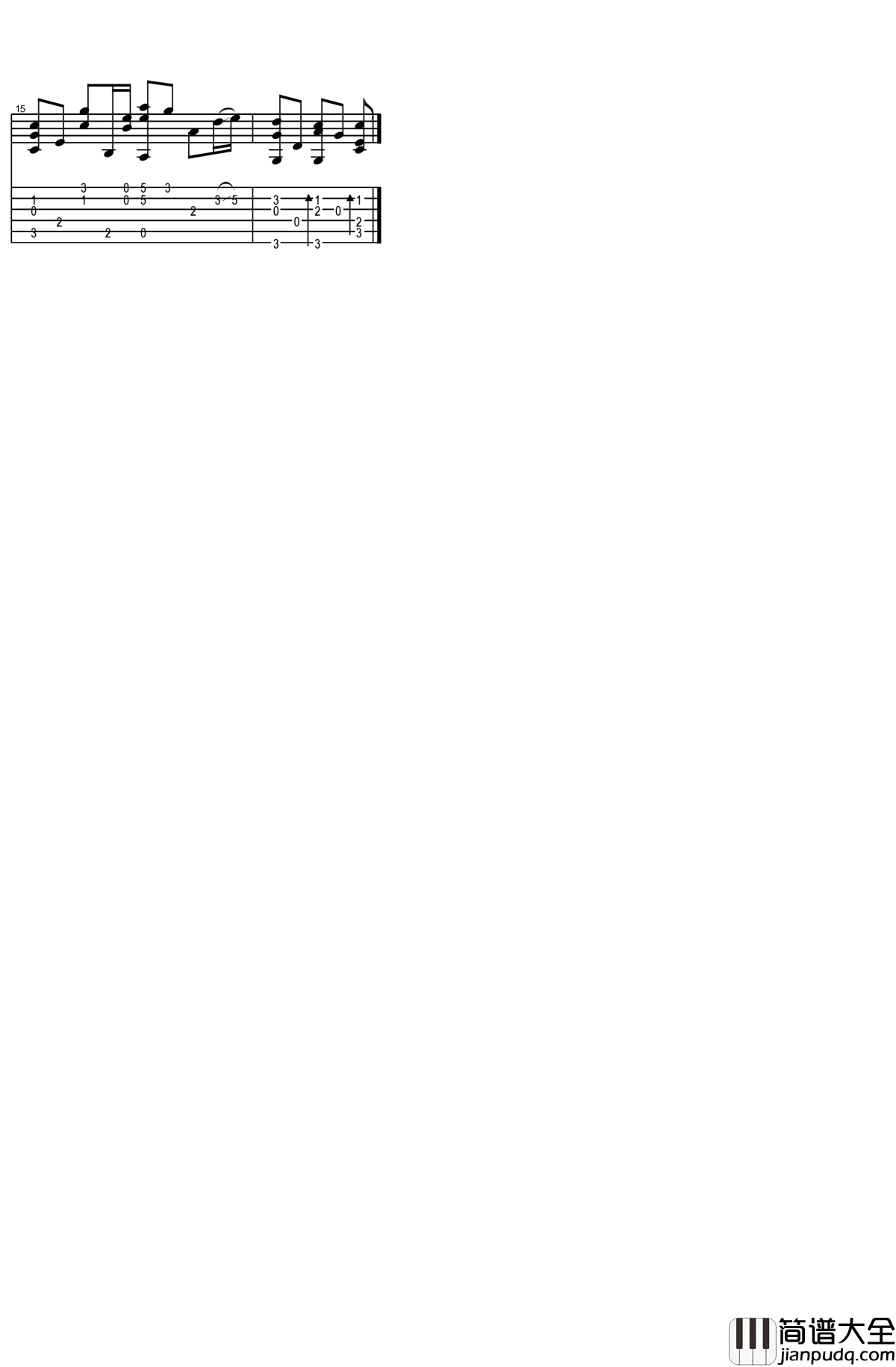 你离开了南京,从此没有人和我说话吉他谱_李志_自你走后我孑然一人