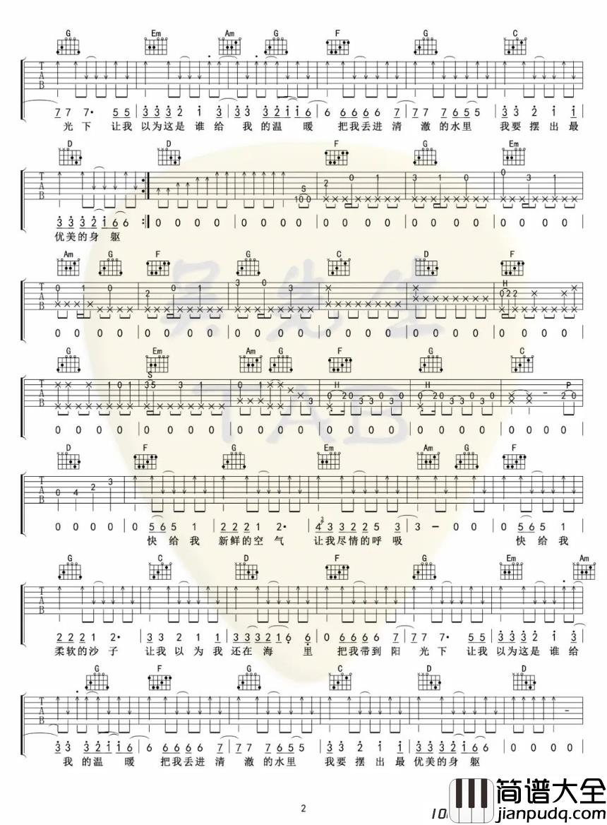 _我的身旁是一扇亮了又暗的窗_吉他谱_花园乐队C调弹唱谱