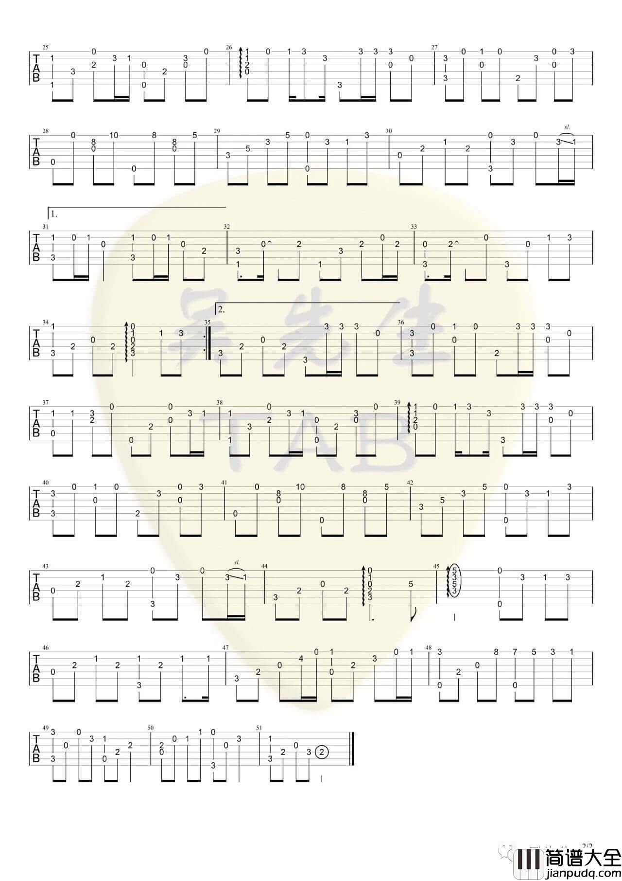 这就是爱吗吉他谱_容祖儿/林俊杰_C调六线谱