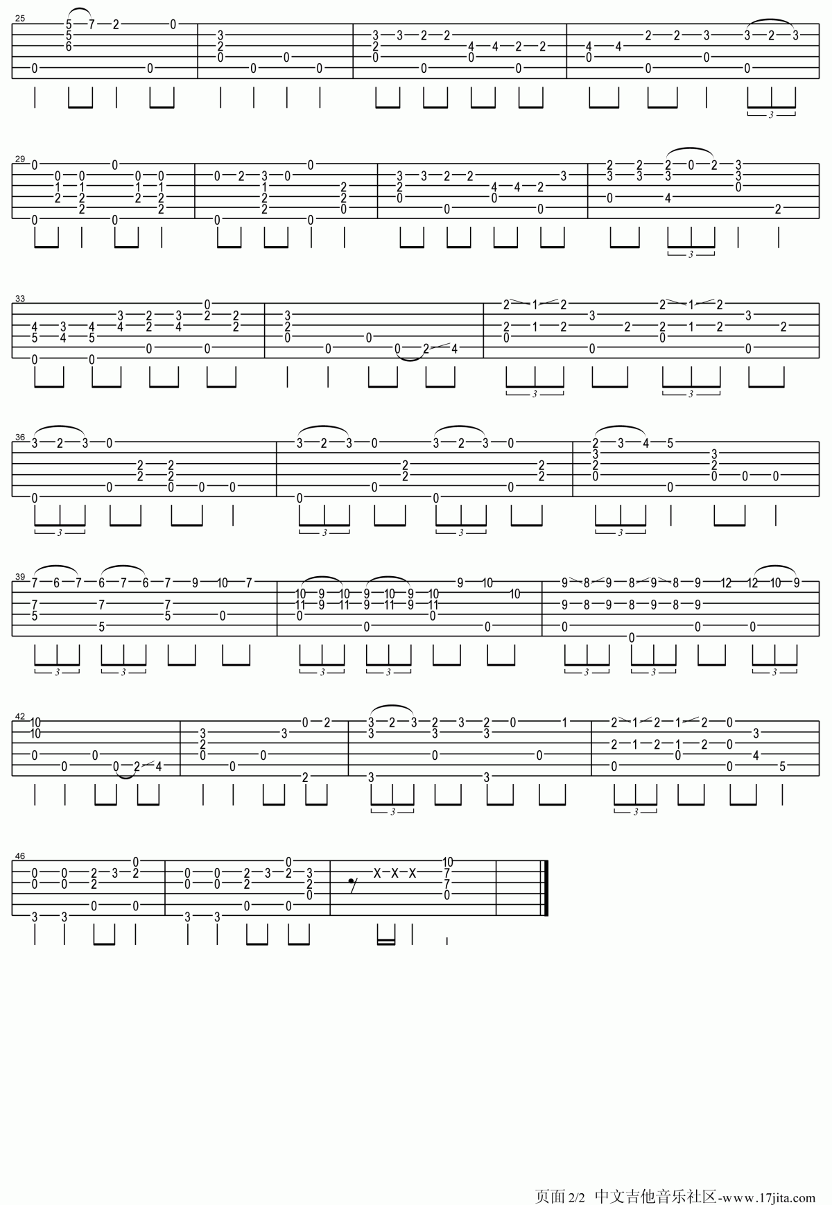 卢家宏指弹版机器猫多拉A梦小叮当吉他谱