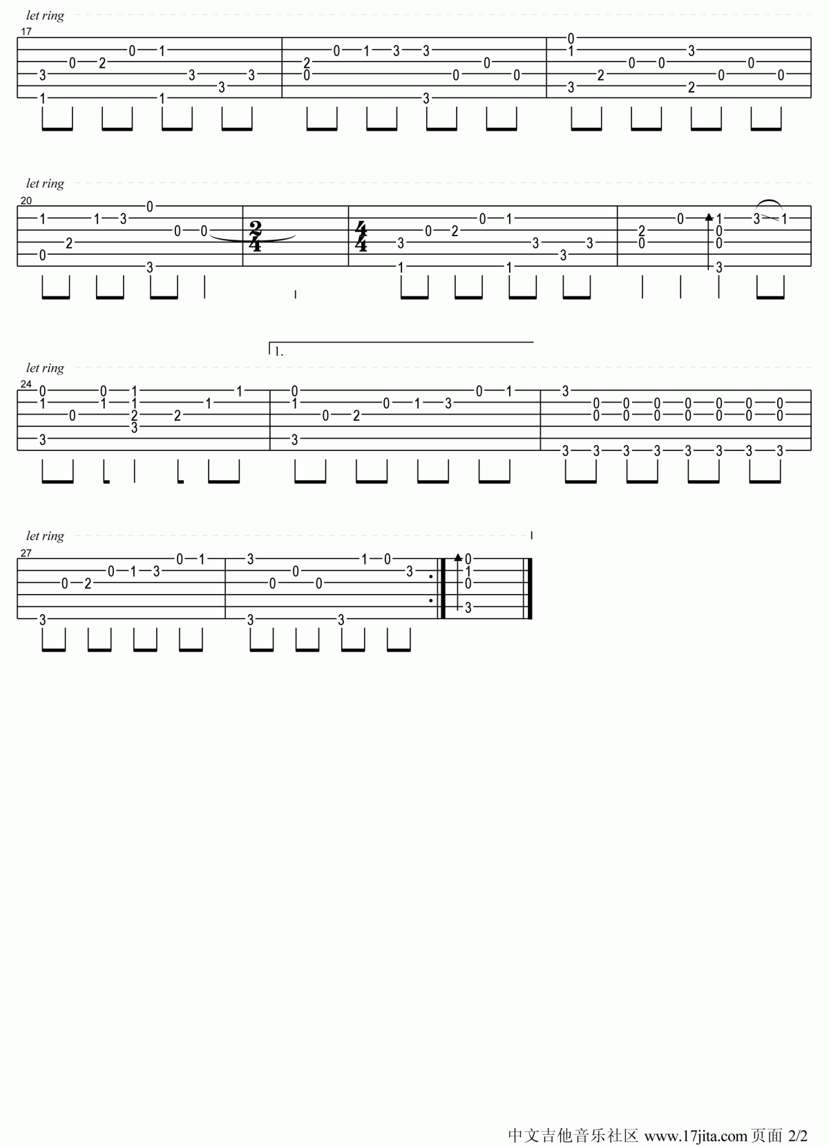 宁夏指弹吉他谱__梁静茹