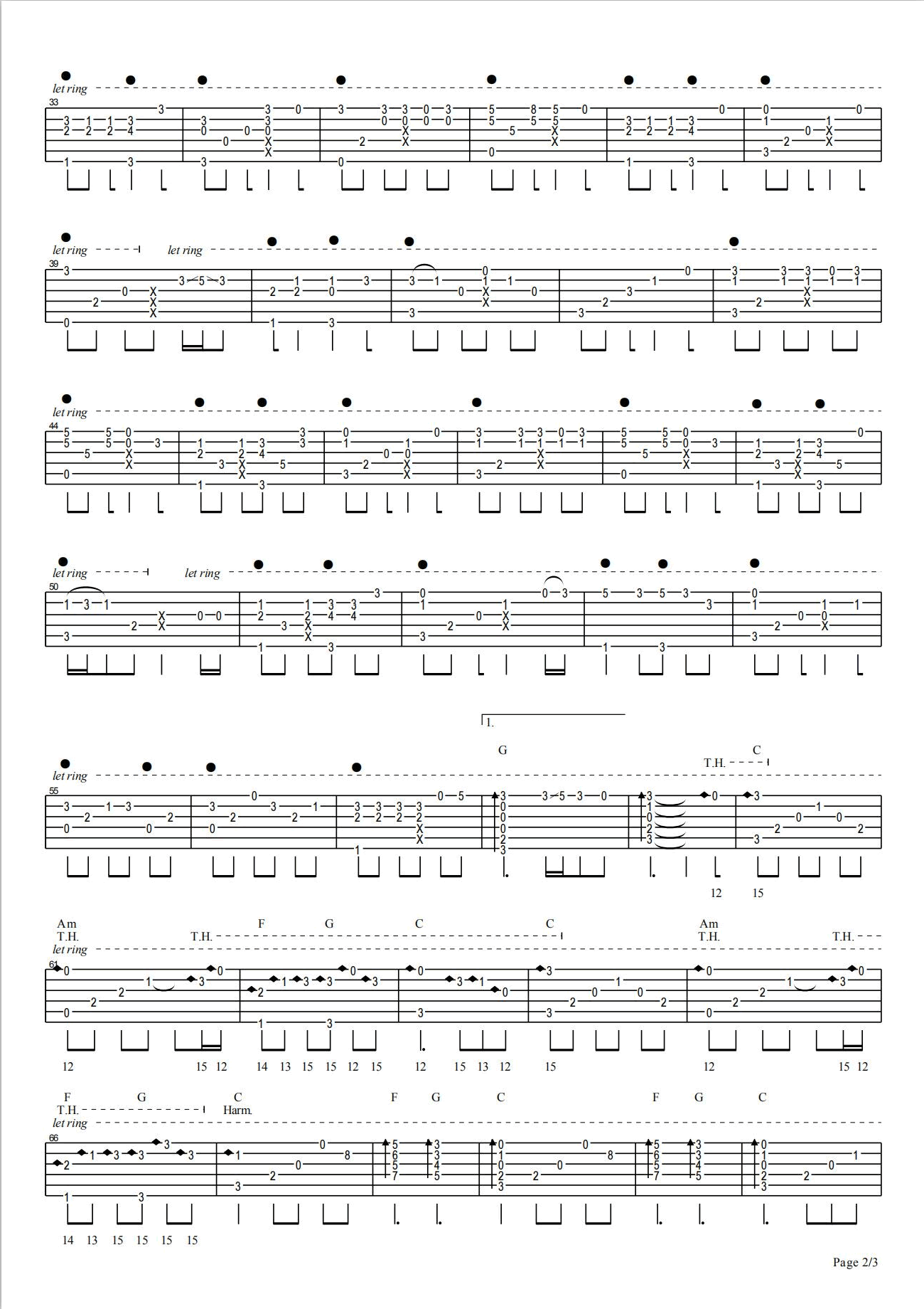 成都指弹谱_赵雷_吉他独奏谱__成都_指弹演示视频