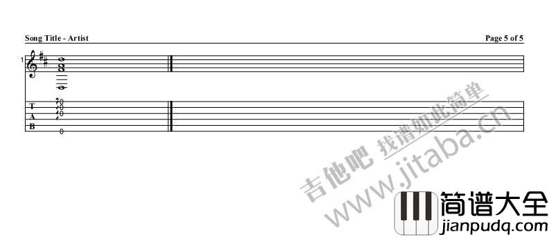 朝五晚九指弹吉他谱_帅气和尚爱上我独奏谱_日剧吉他谱