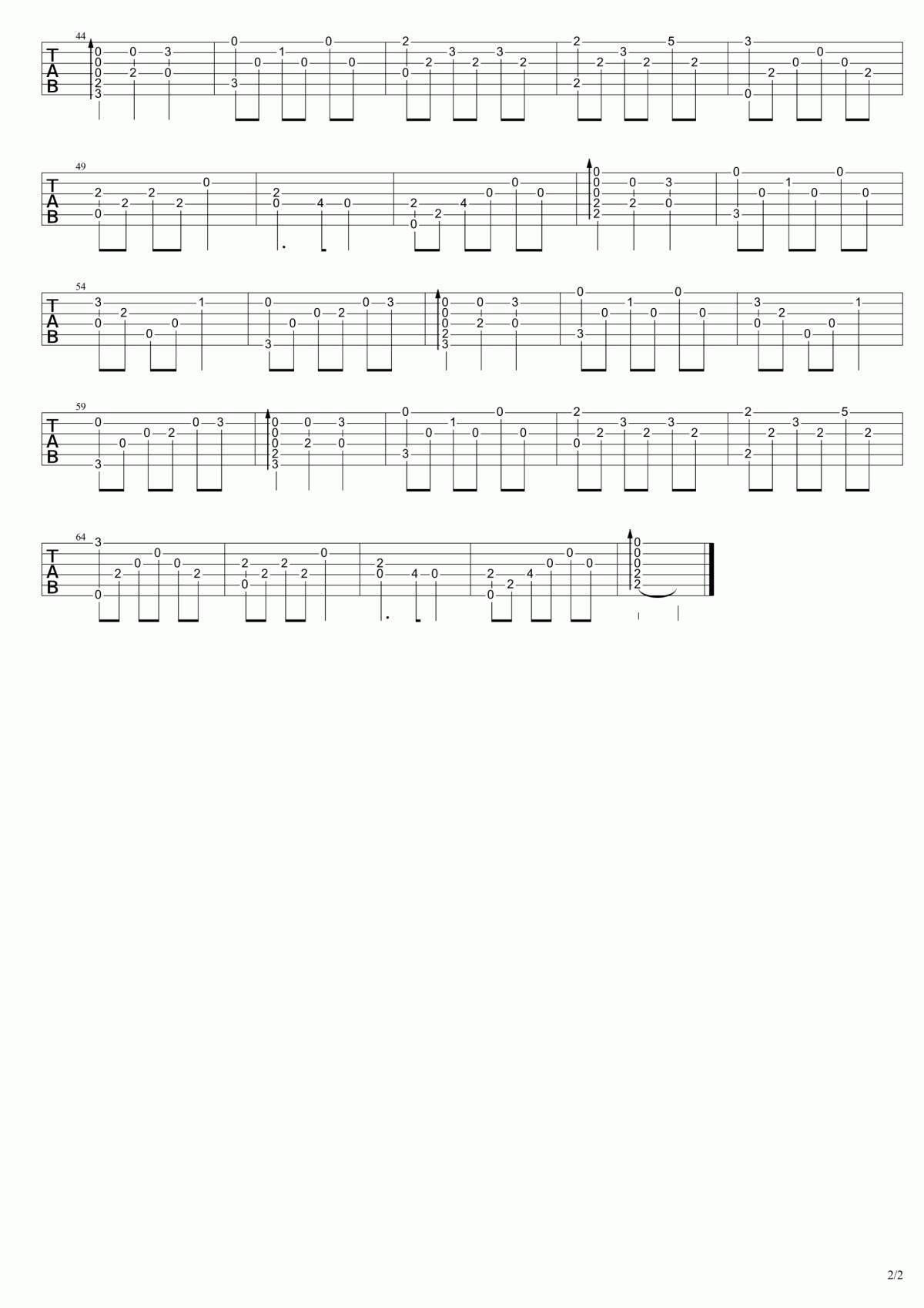 谷祖琳_假如爱有天意指弹吉他谱