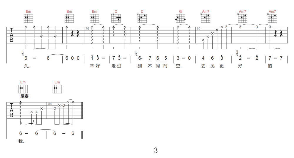 会开花的云吉他谱_王樾安_G调和弦弹唱谱_带前奏完整高清版_图谱3