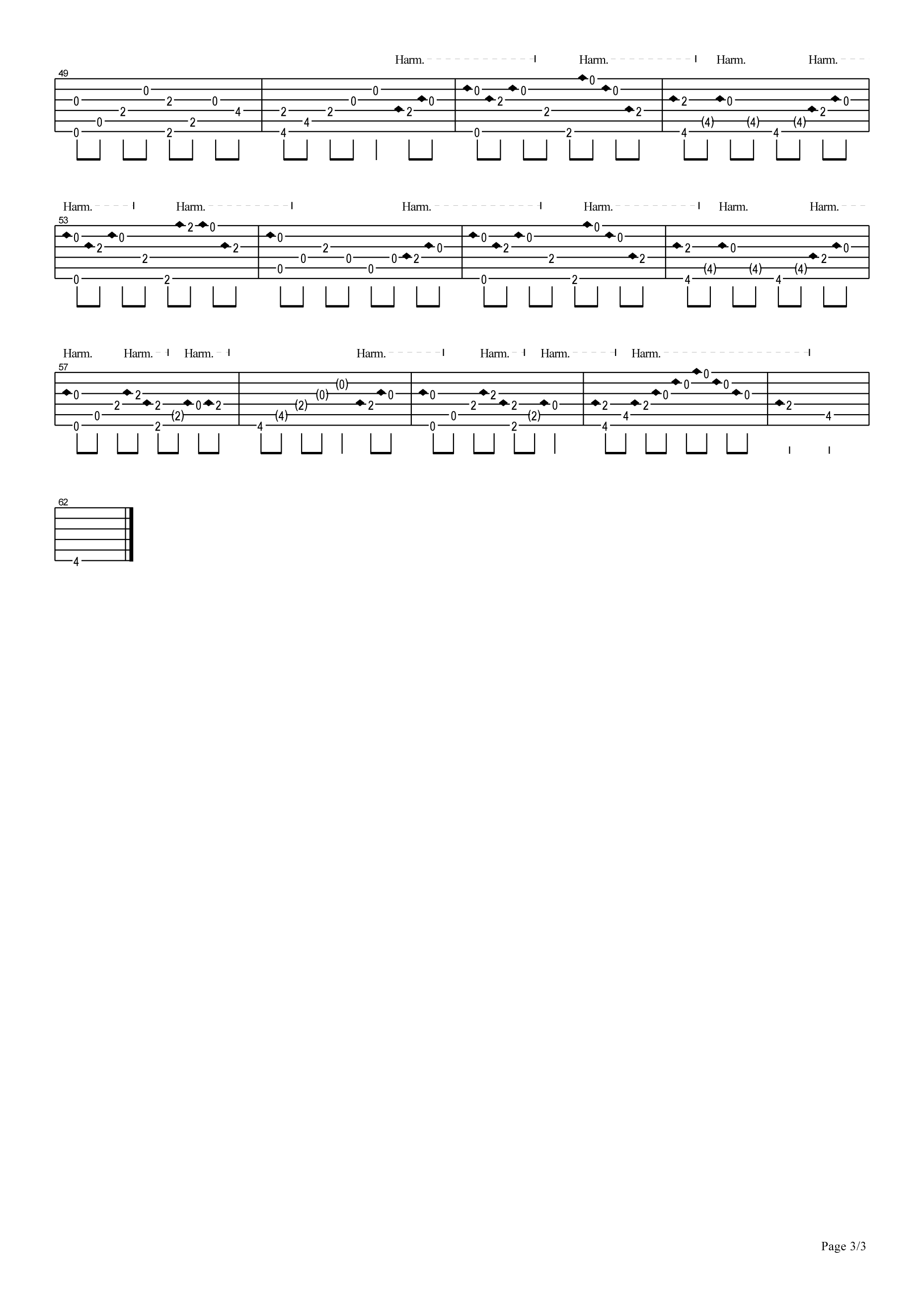 风居住的街道指弹谱_D调六线谱_高清版_矶村由纪子