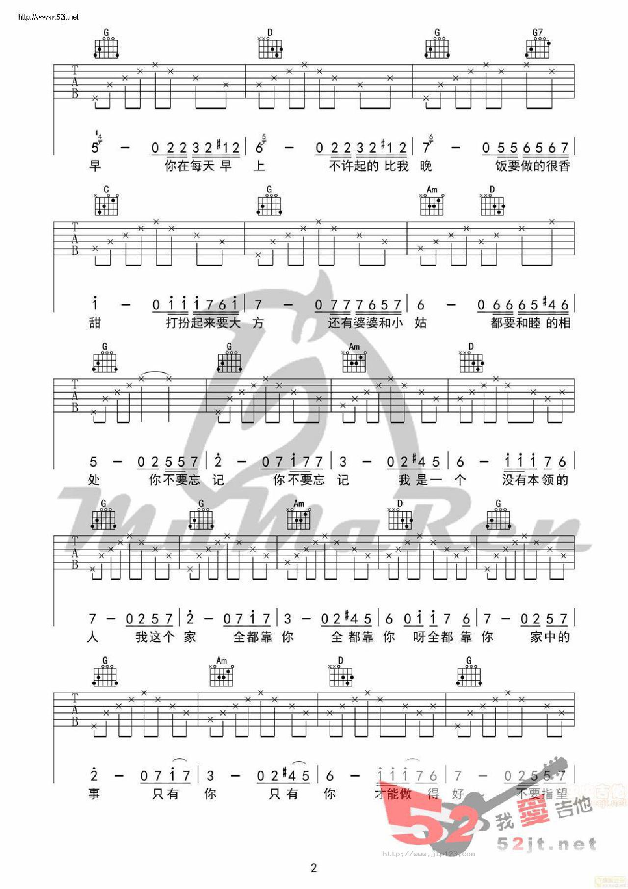 乘风破浪主题曲男子汉誓言吉他谱_邓超_G调和弦弹唱谱_图谱2