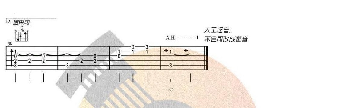 Always with me吉他谱_动漫_C调指弹/独奏谱_图谱2