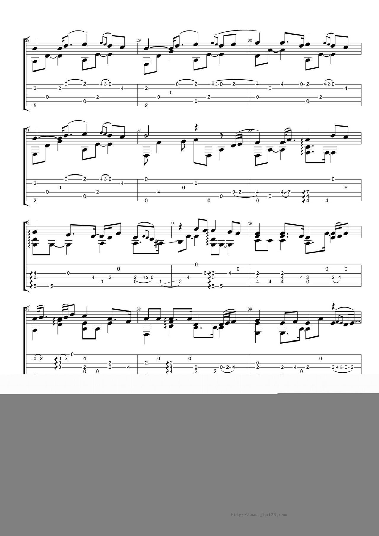 TheFishermanSimonFox吉他谱_群星_G调指弹/独奏谱_图谱3