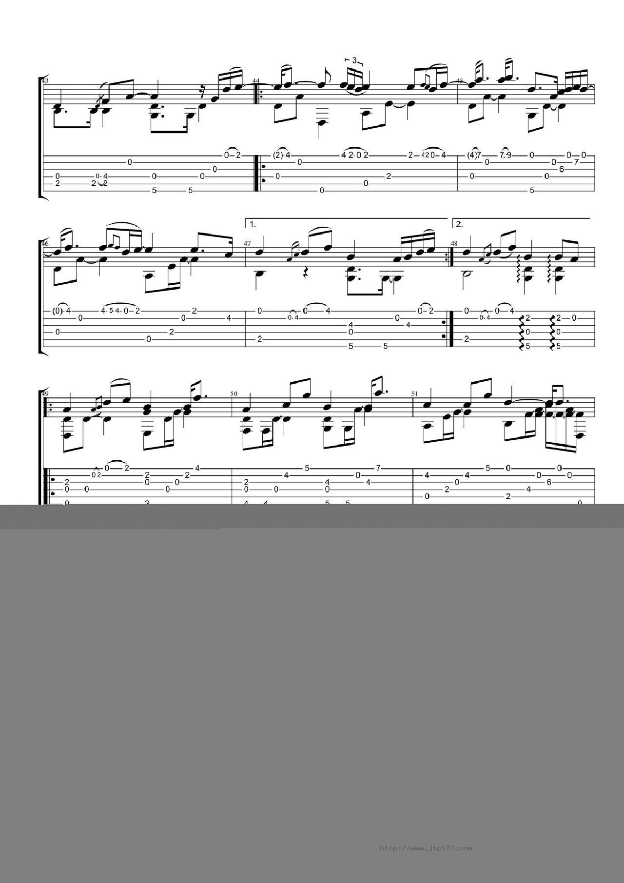 TheFishermanSimonFox吉他谱_群星_G调指弹/独奏谱_图谱4