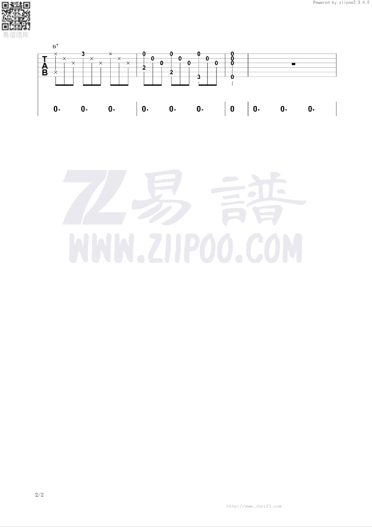 爱的罗曼史吉他谱_NarcisoYepes_C调指弹/独奏谱_图谱2