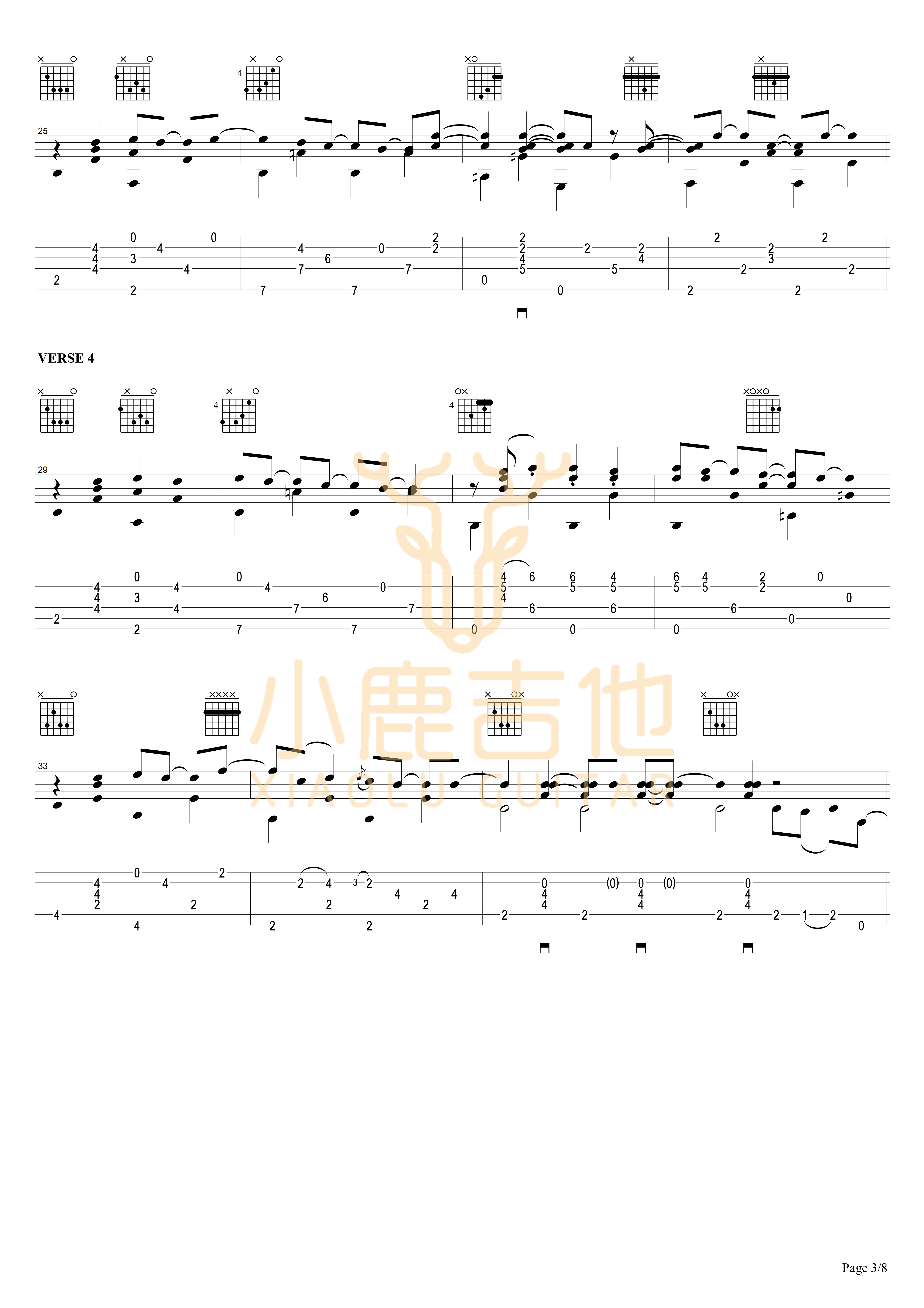 To_B_or_Not_to_B_Tommy_Emmanuel指弹吉他谱（小鹿吉他）