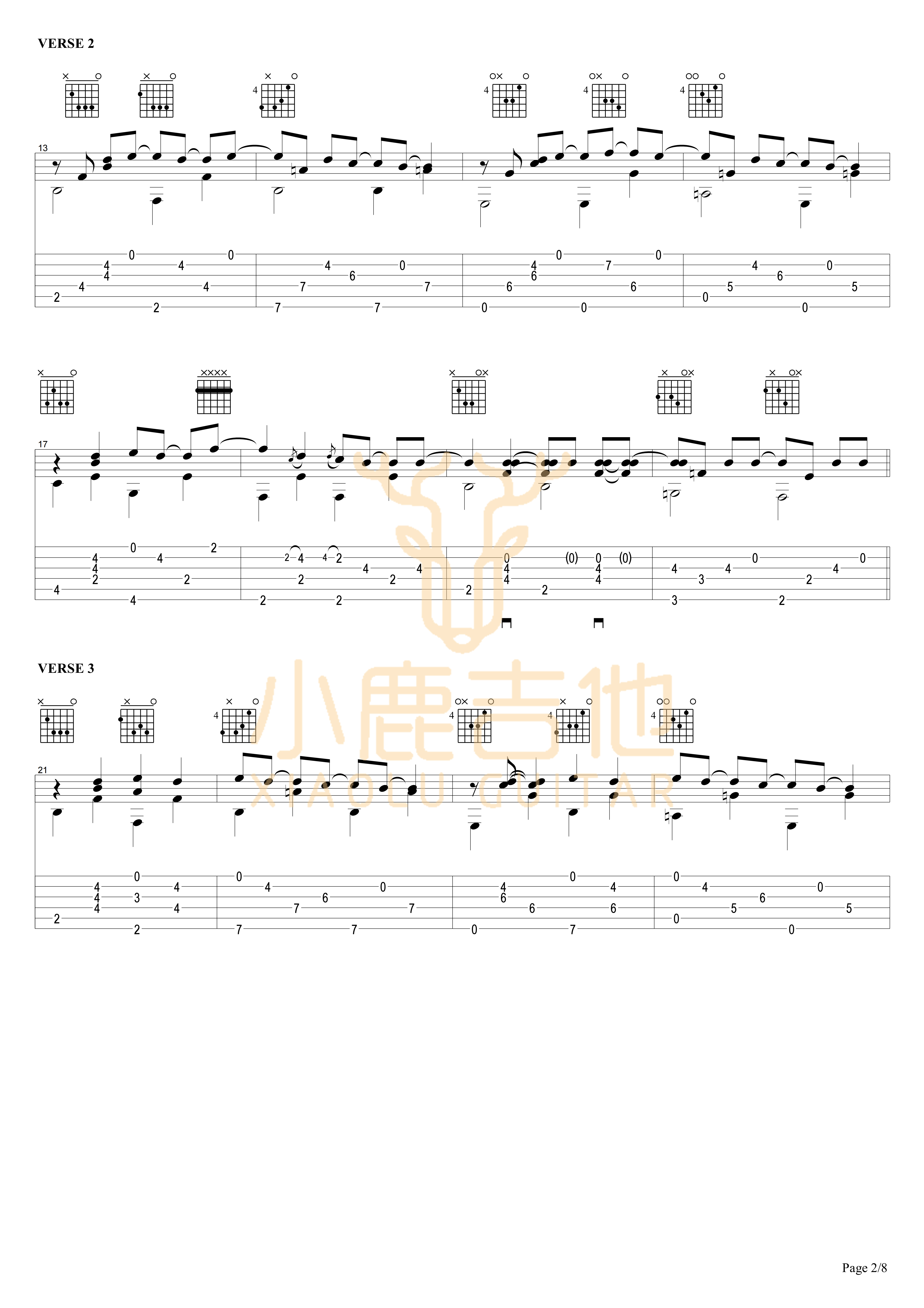 To_B_or_Not_to_B_Tommy_Emmanuel指弹吉他谱（小鹿吉他）