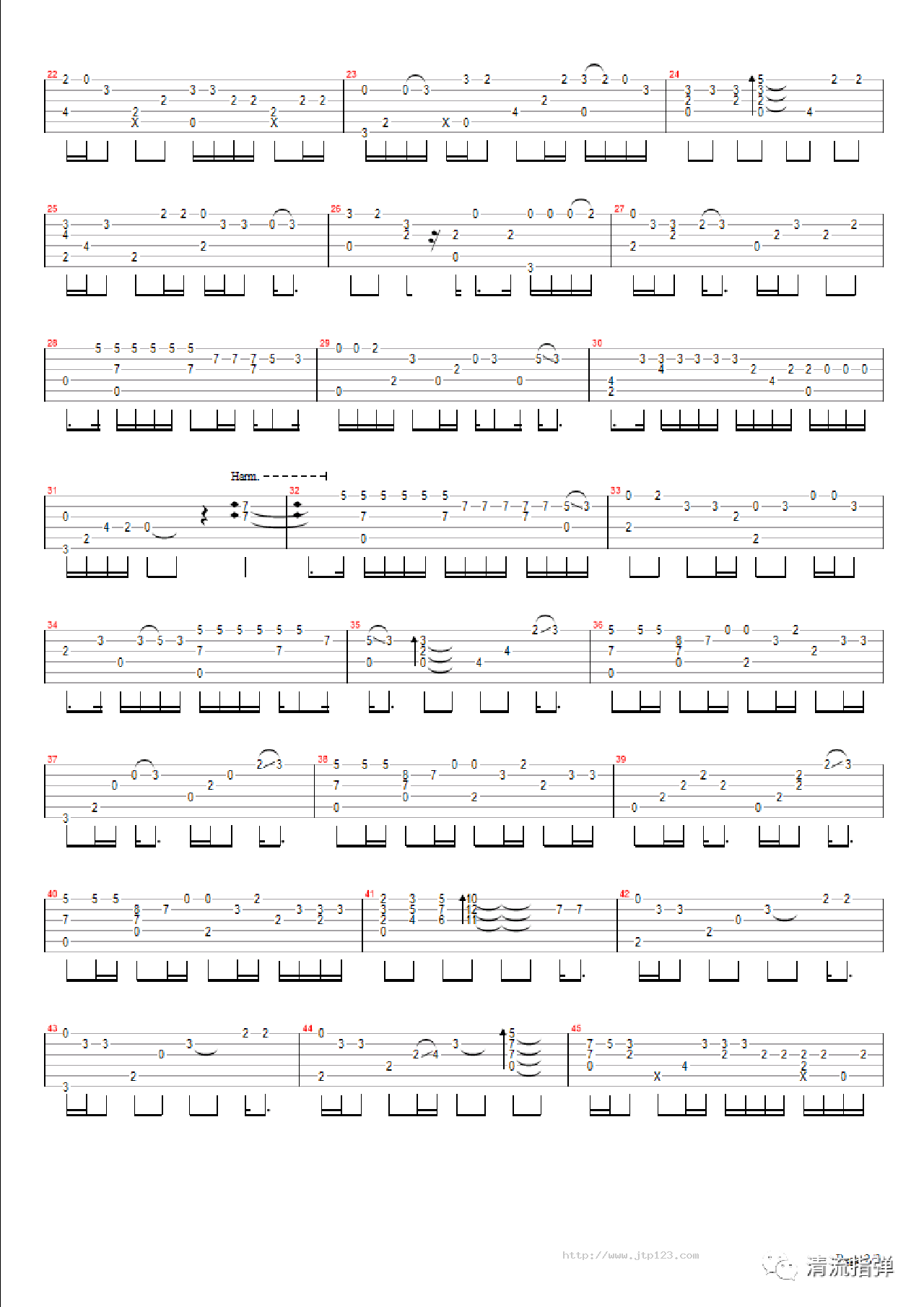 それがあなたの幸せとしても吉他谱_巡音ルカ（巡音流歌）_G调指弹/独奏谱_巡音流歌）それがあなたの幸せとしても_图谱2