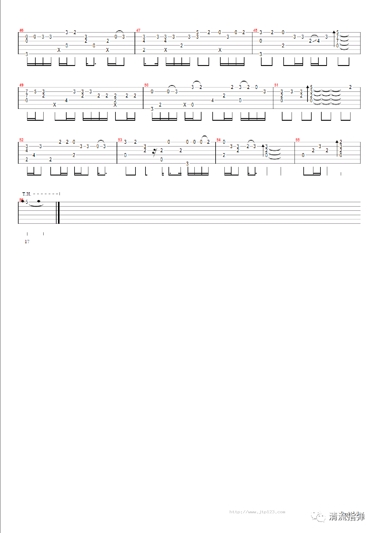 それがあなたの幸せとしても吉他谱_巡音ルカ（巡音流歌）_G调指弹/独奏谱_巡音流歌）それがあなたの幸せとしても_图谱3
