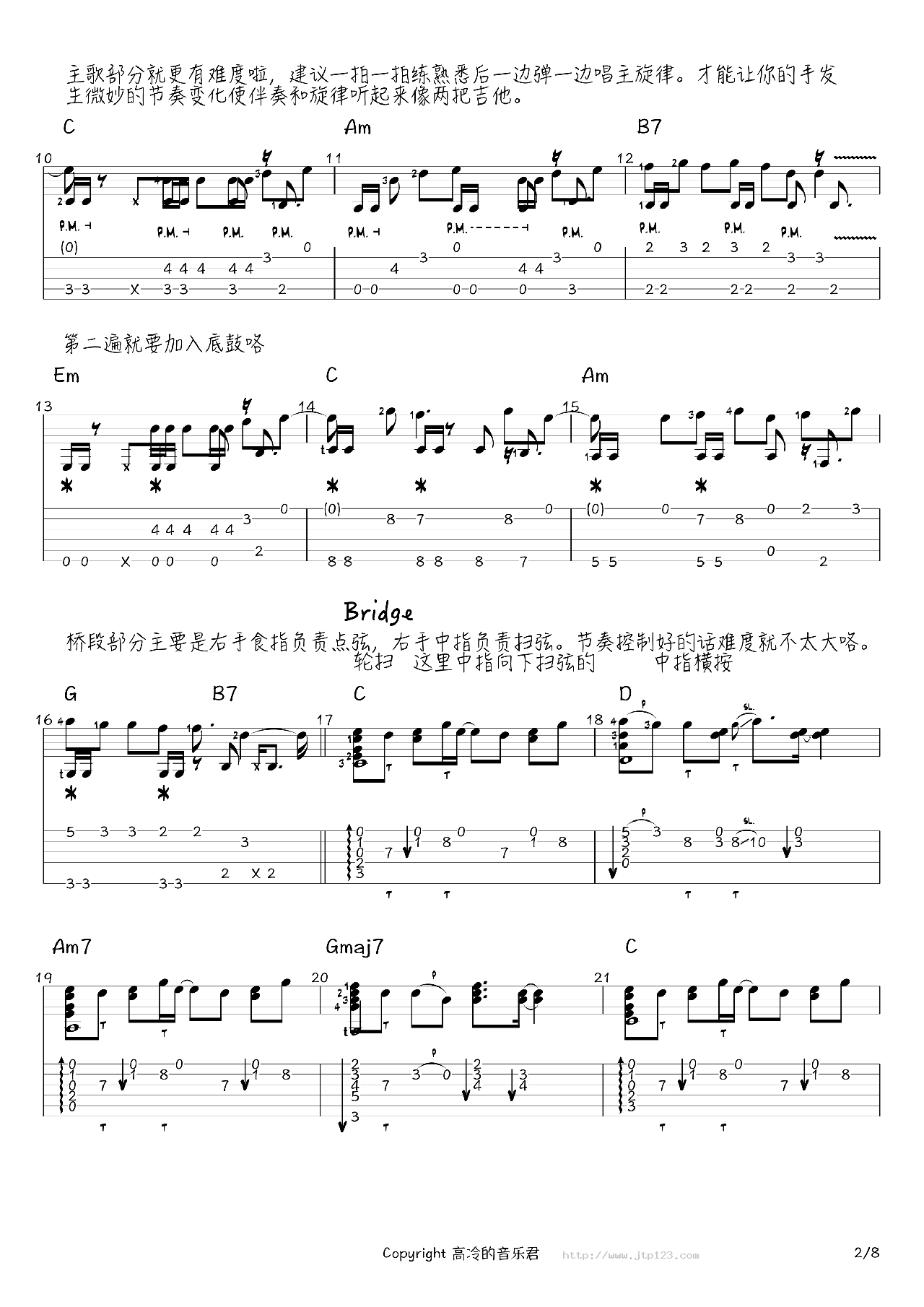 核爆神曲aLIEz吉他谱_群星_C调指弹/独奏谱_图谱2