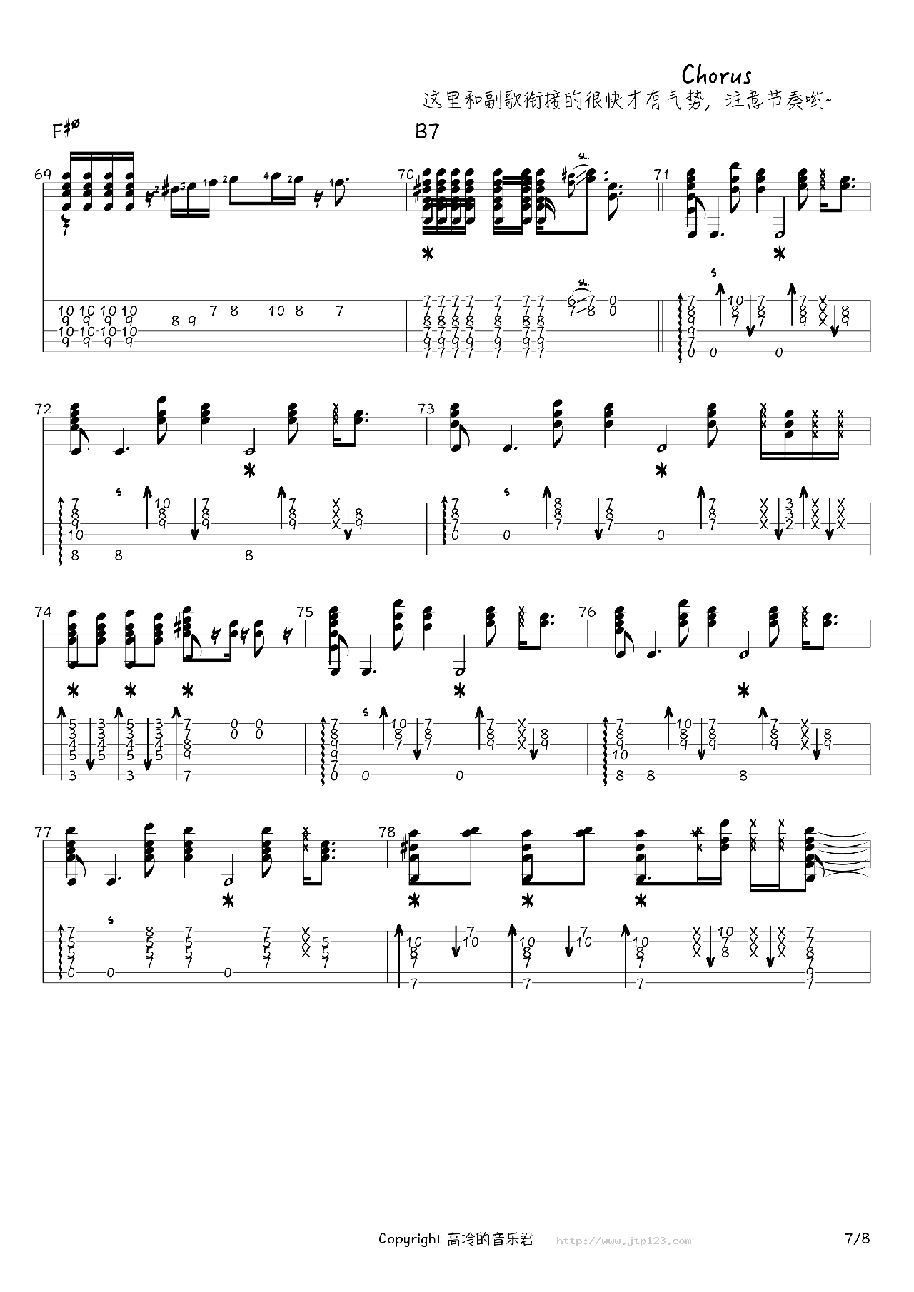 核爆神曲aLIEz吉他谱_群星_C调指弹/独奏谱_图谱7