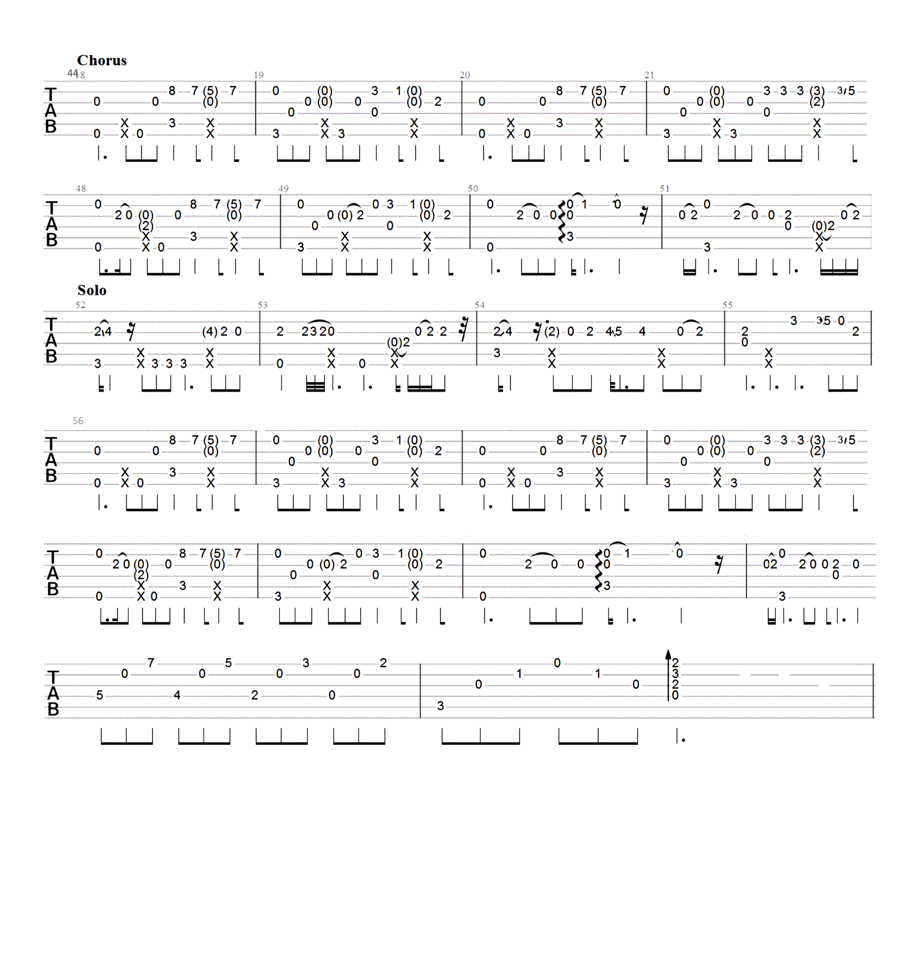 Perfect指弹吉他谱_Ed_Sheeran_Perfect_指弹谱简单版