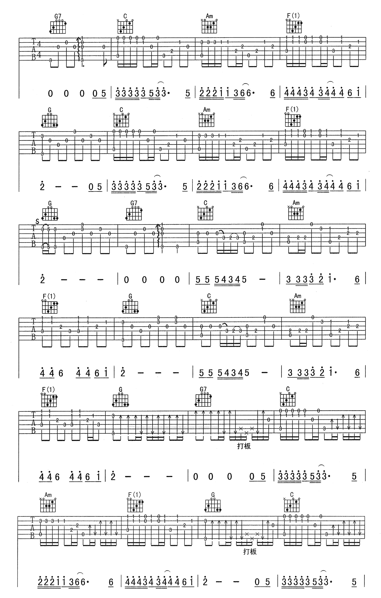 你知道我在等你吗指弹谱_张洪量_吉他独奏示范视频