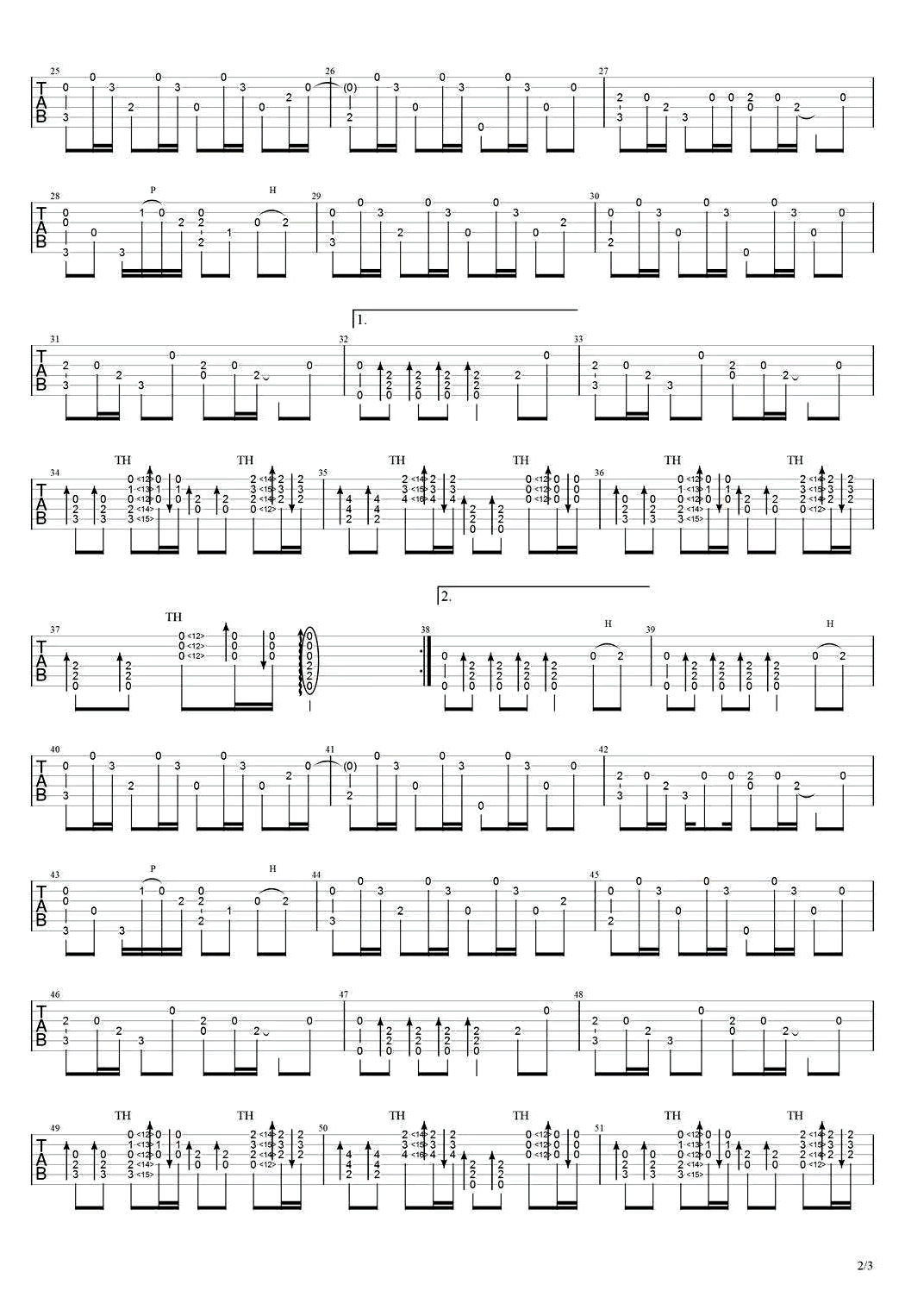 起风了指弹谱_吴青峰/买辣椒也用券_吉他独奏谱