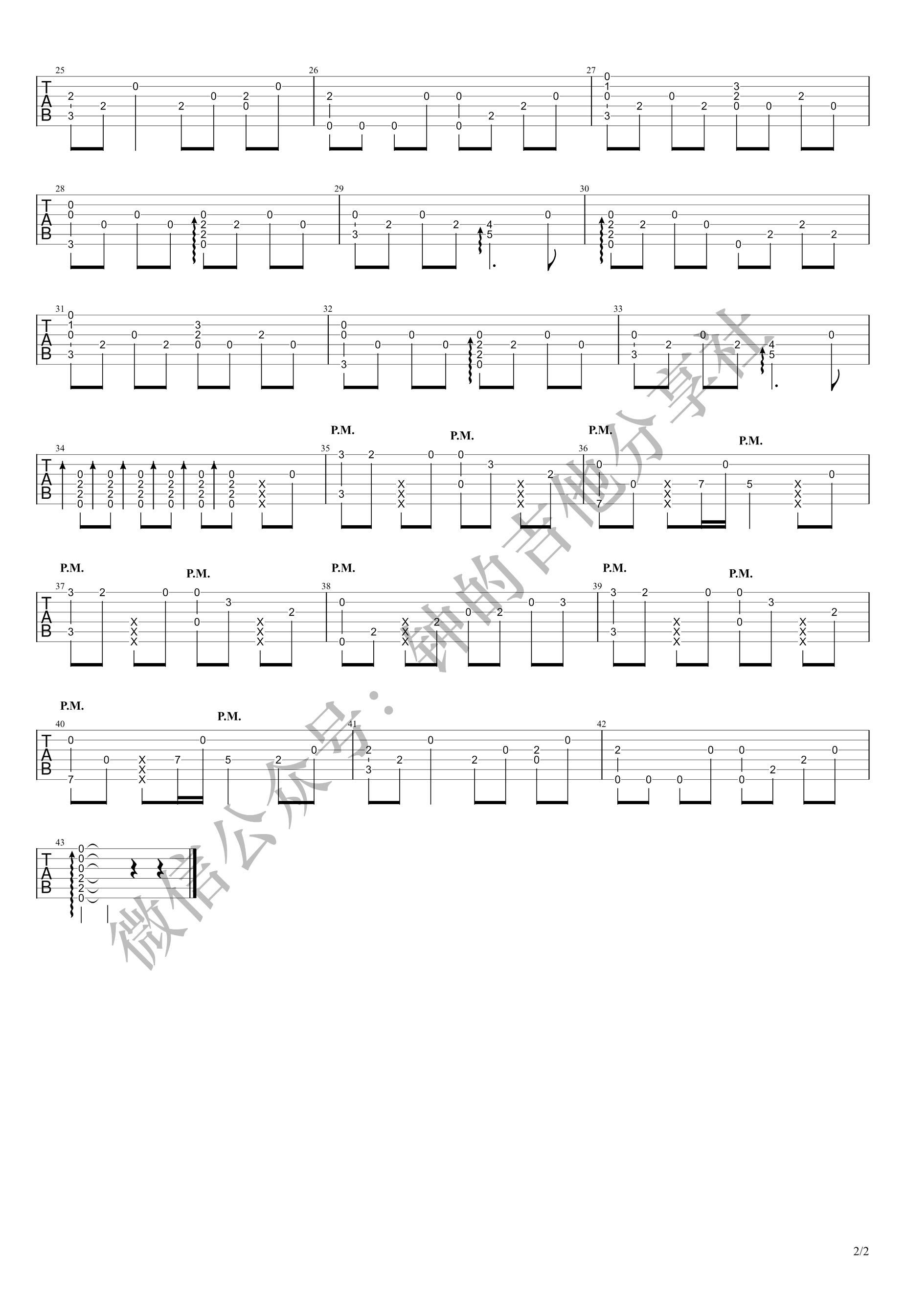 My_Soul指弹谱__忧伤还是快乐_吉他独奏谱_演示视频