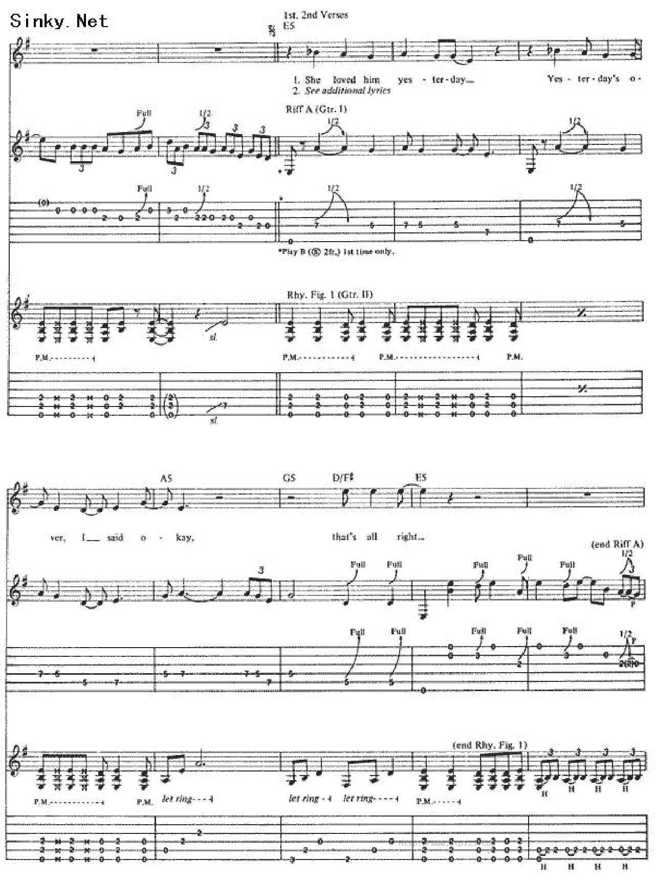 dustn‘bones吉他谱_GunsNRoses_C调和弦弹唱谱_图谱2