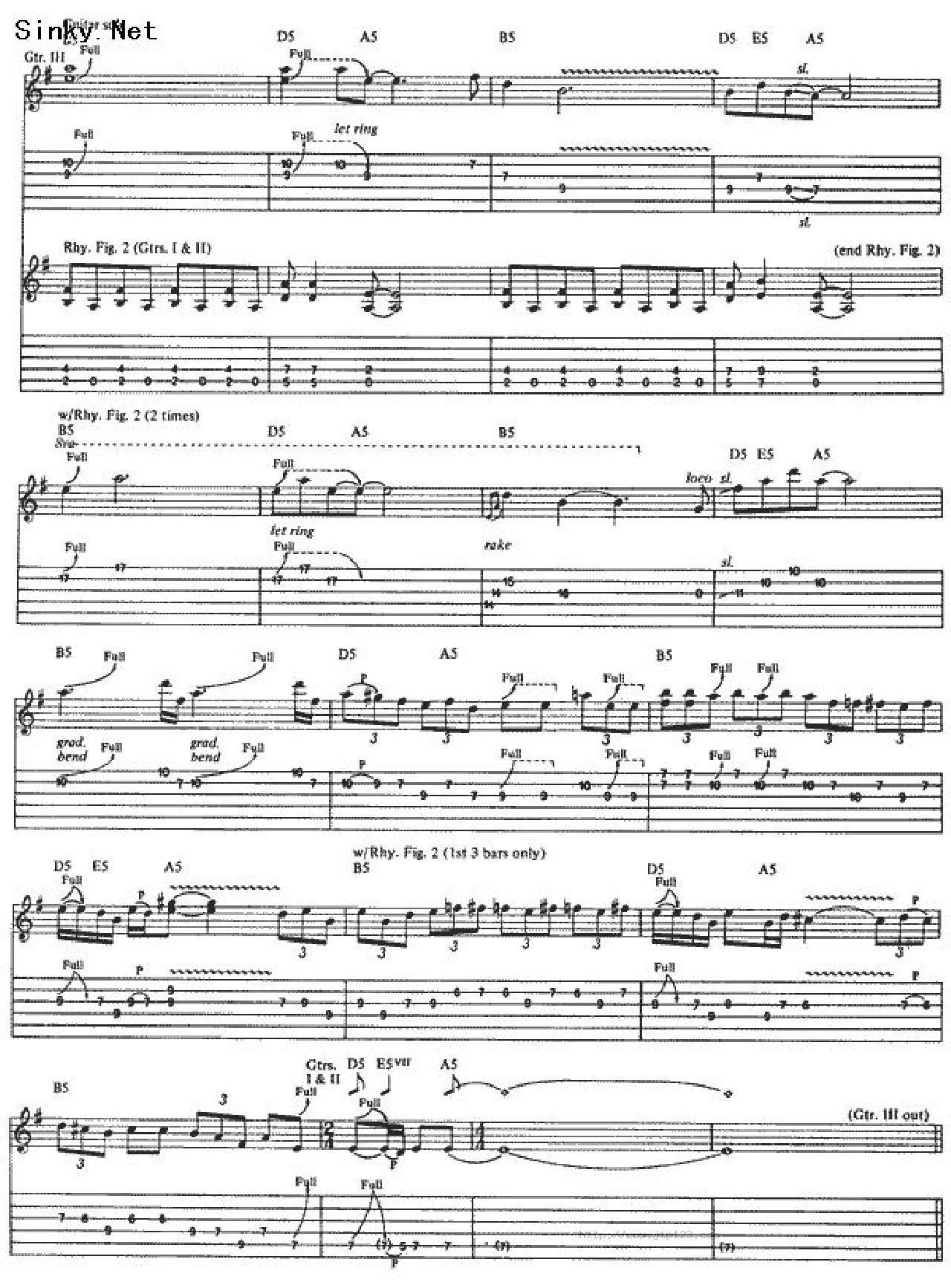 dustn‘bones吉他谱_GunsNRoses_C调和弦弹唱谱_图谱6