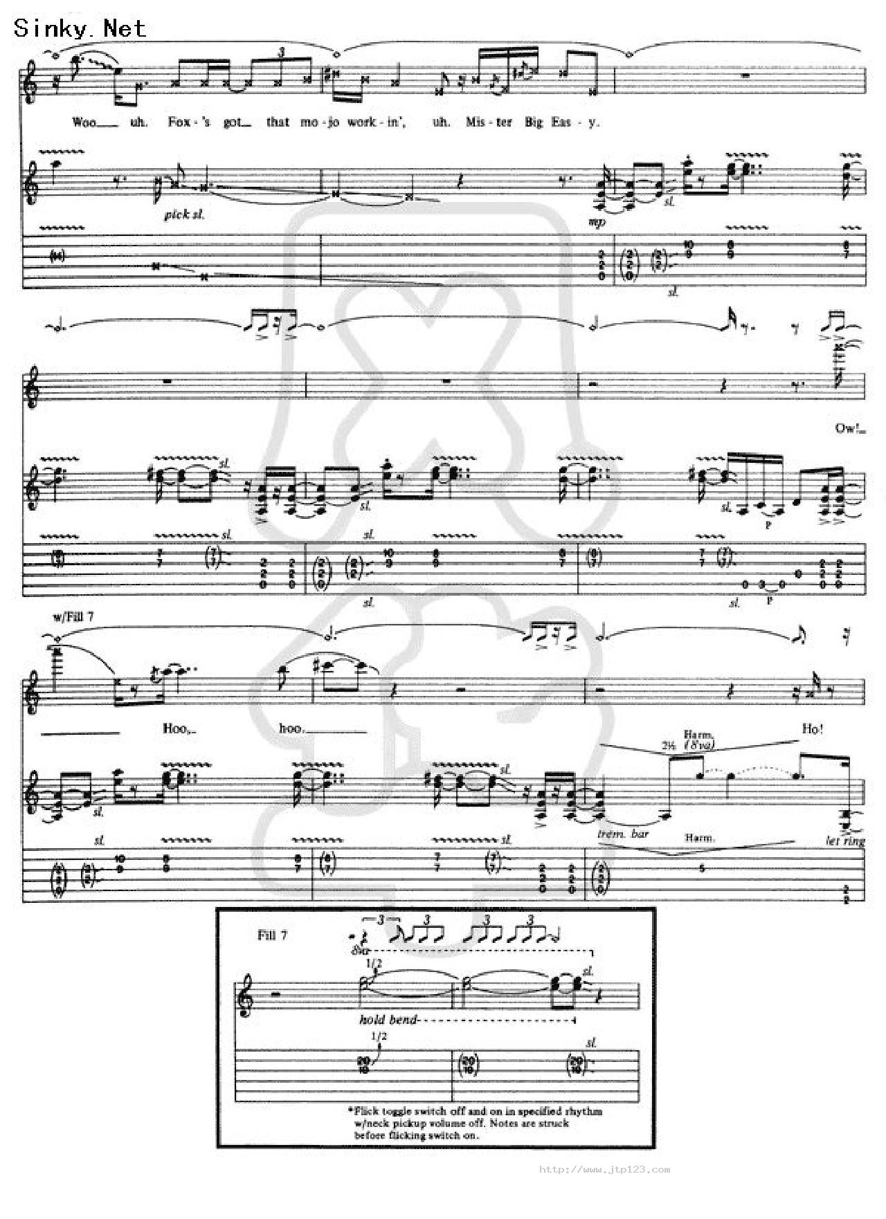 VOODOOKISS吉他谱_EricMartin_D调和弦弹唱谱_01_图谱6