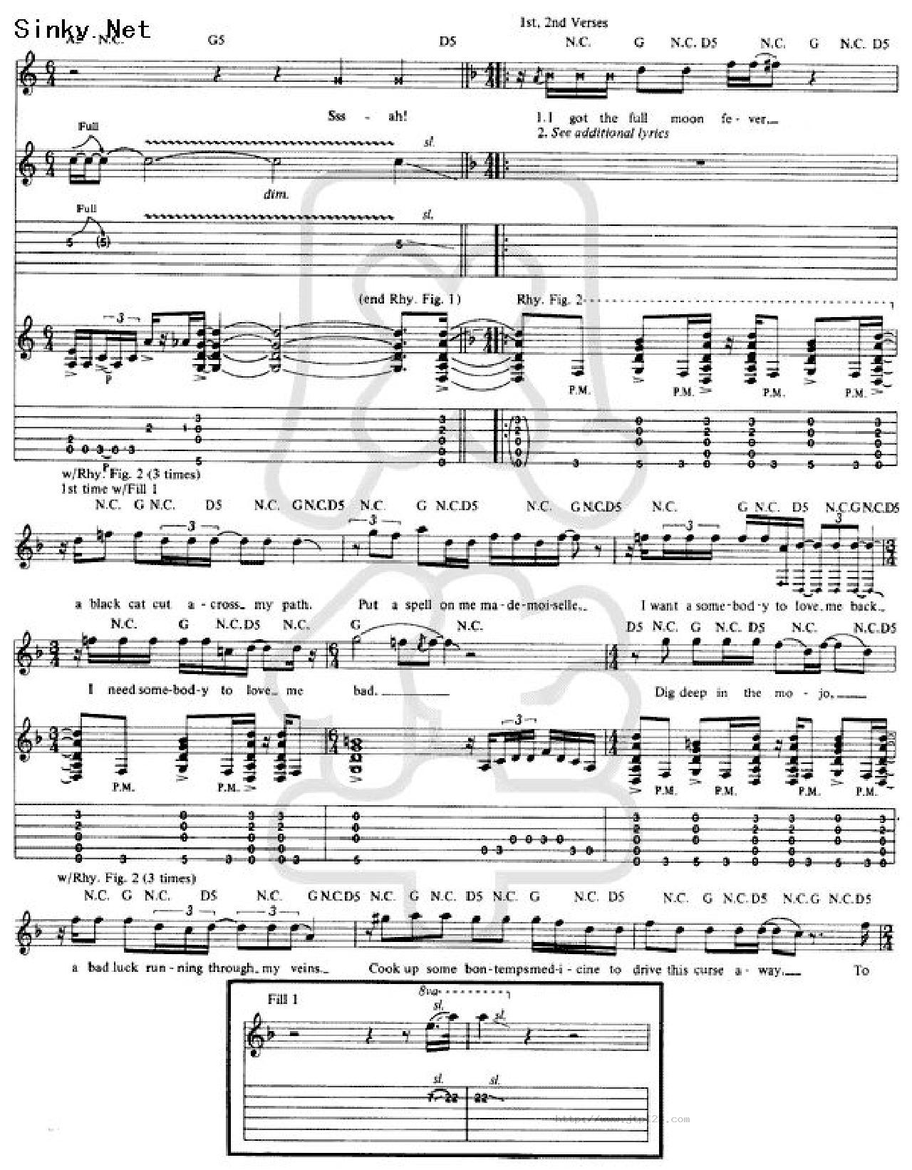 VOODOOKISS吉他谱_EricMartin_D调和弦弹唱谱_01_图谱2