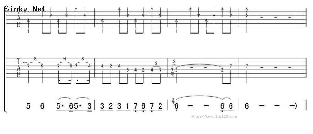 2002年第一场雪吉他谱_刀郎_G调和弦弹唱谱_图谱6