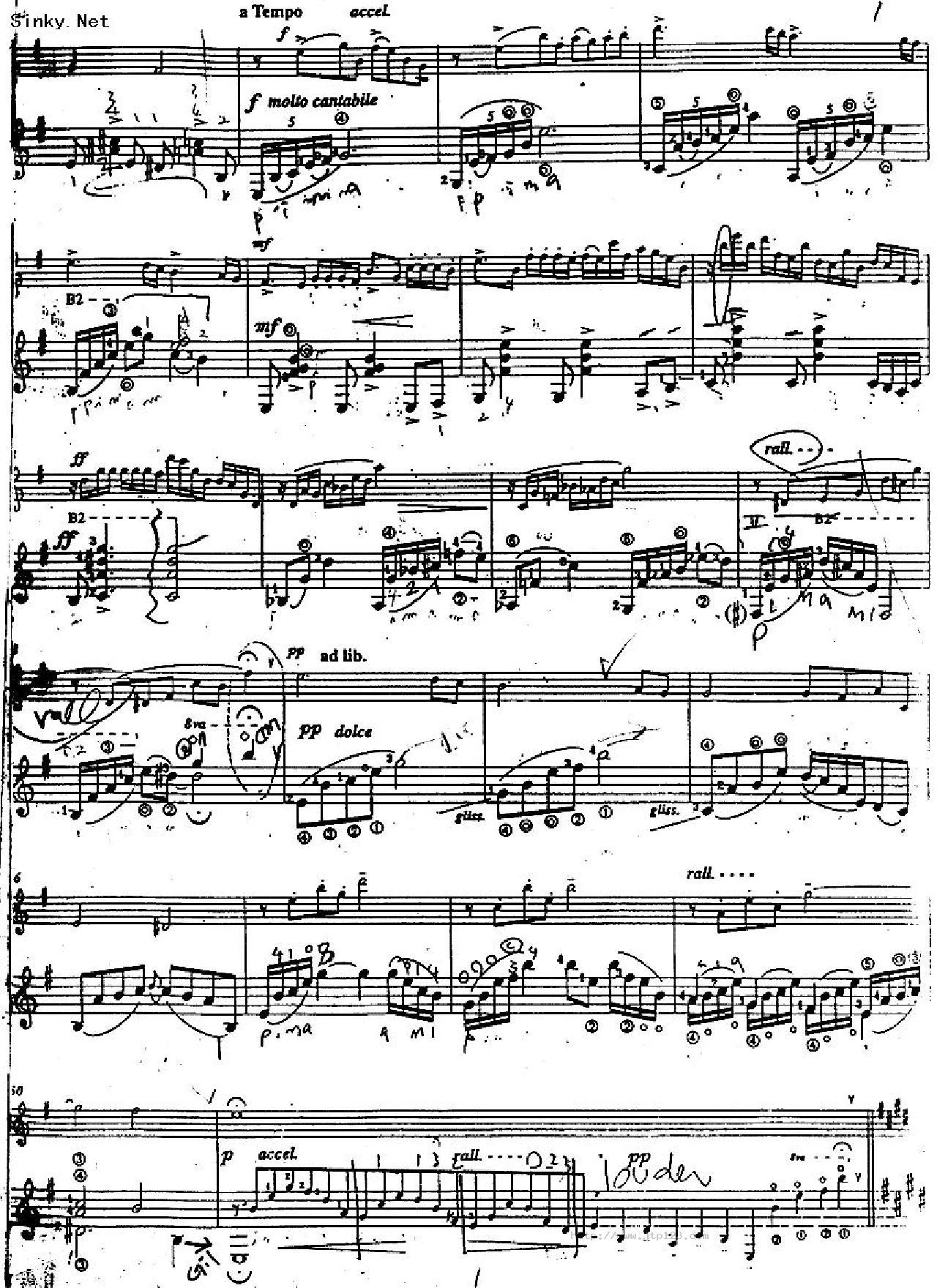 咖啡1930吉他谱_古典音乐_C调和弦弹唱谱_皮亚佐拉_图谱2