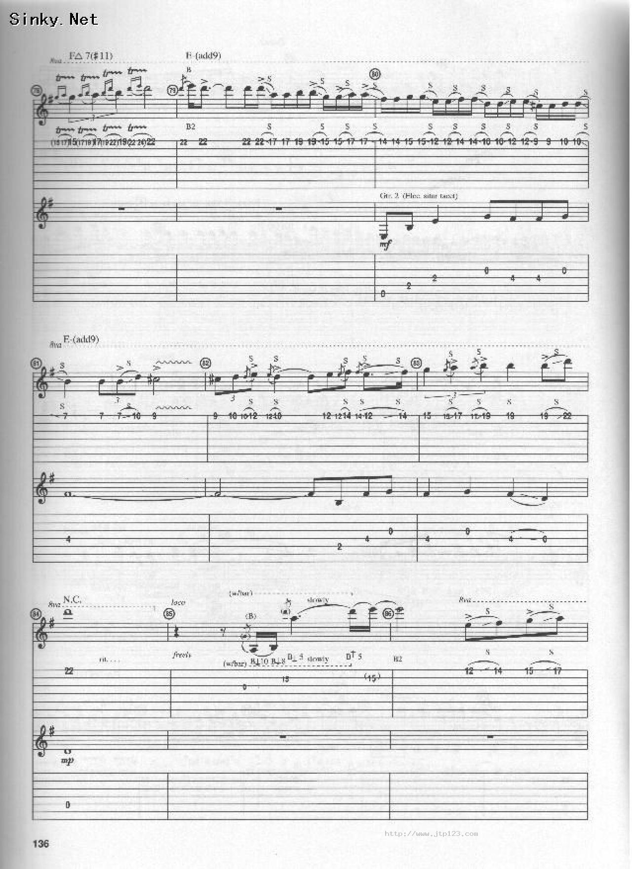 FortheLoveofGod为了上帝的爱吉他谱_stevevai_G调和弦弹唱谱_原版图谱13)共十张_图谱1