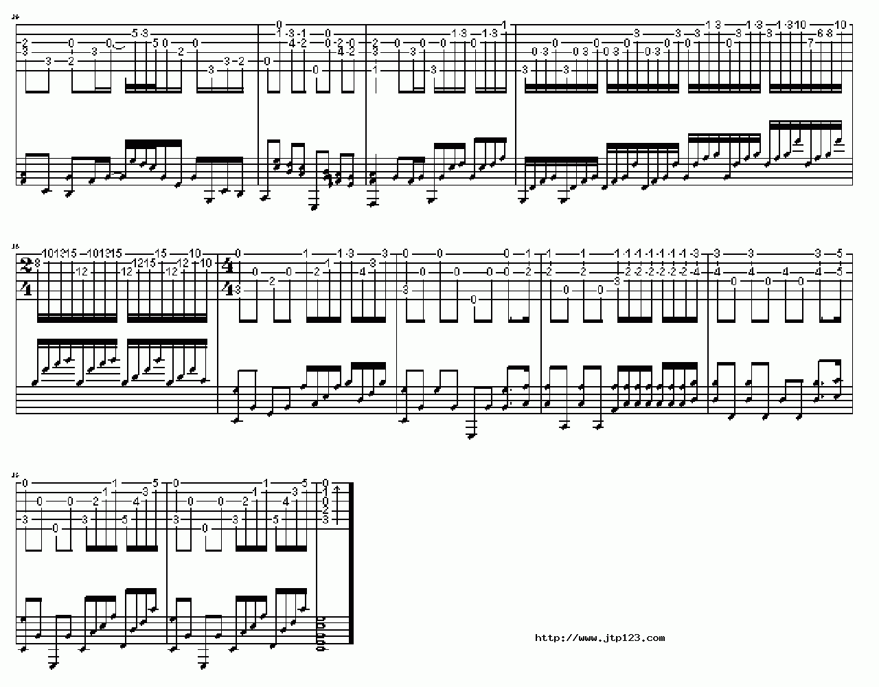 水边的阿蒂丽娜吉他谱_克莱德曼_G调和弦弹唱谱_图谱2