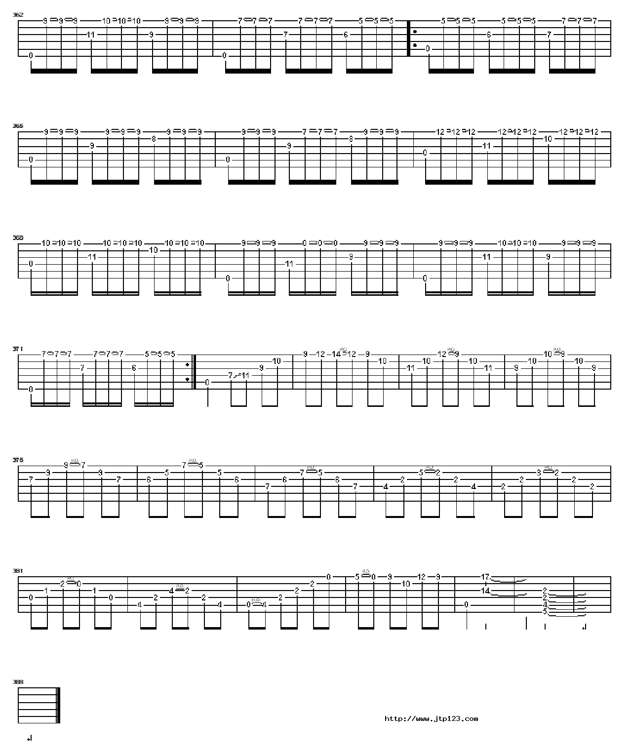 大霍塔舞曲吉他谱_经典名曲_C调和弦弹唱谱_绝对经典_图谱10
