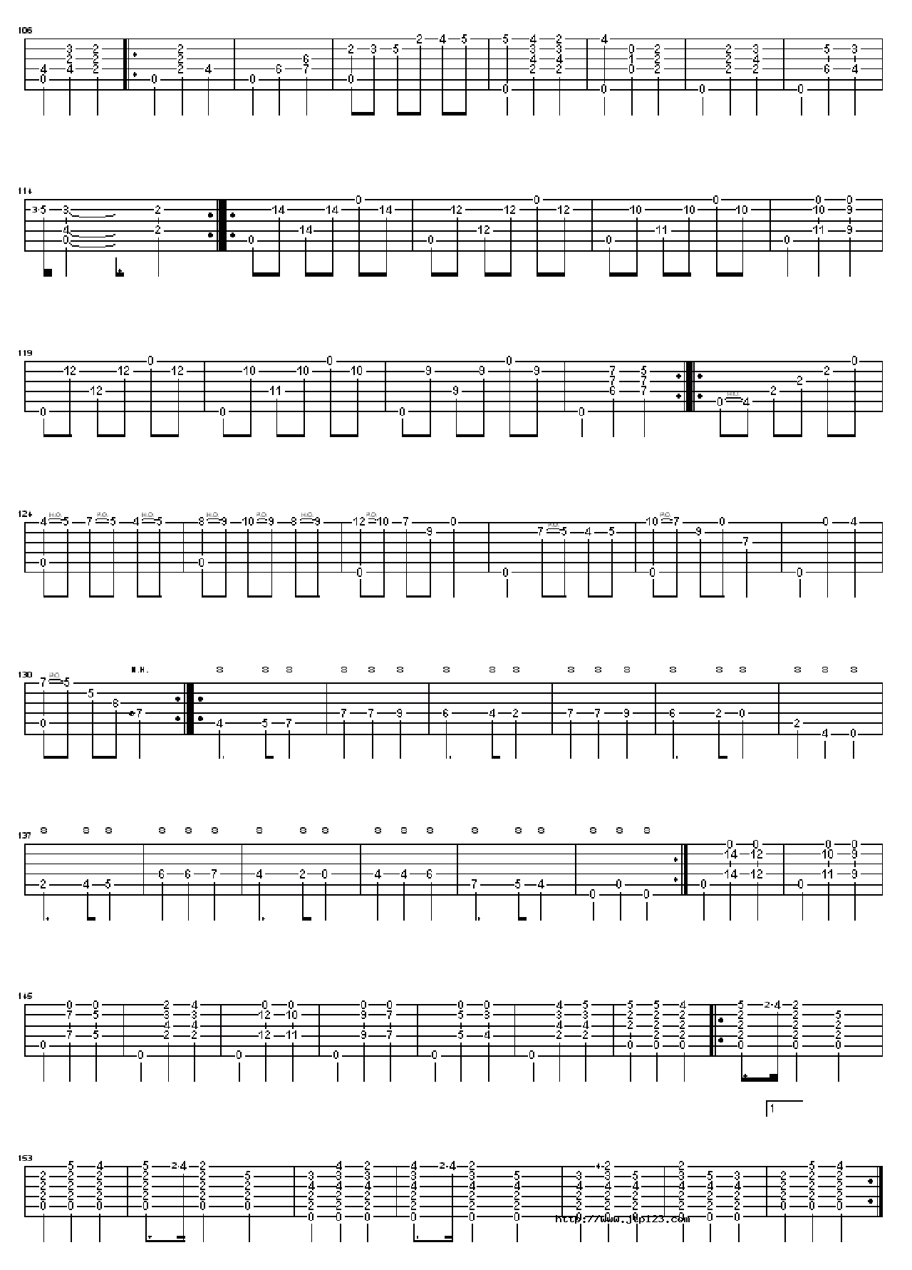 大霍塔舞曲吉他谱_经典名曲_C调和弦弹唱谱_绝对经典_图谱4