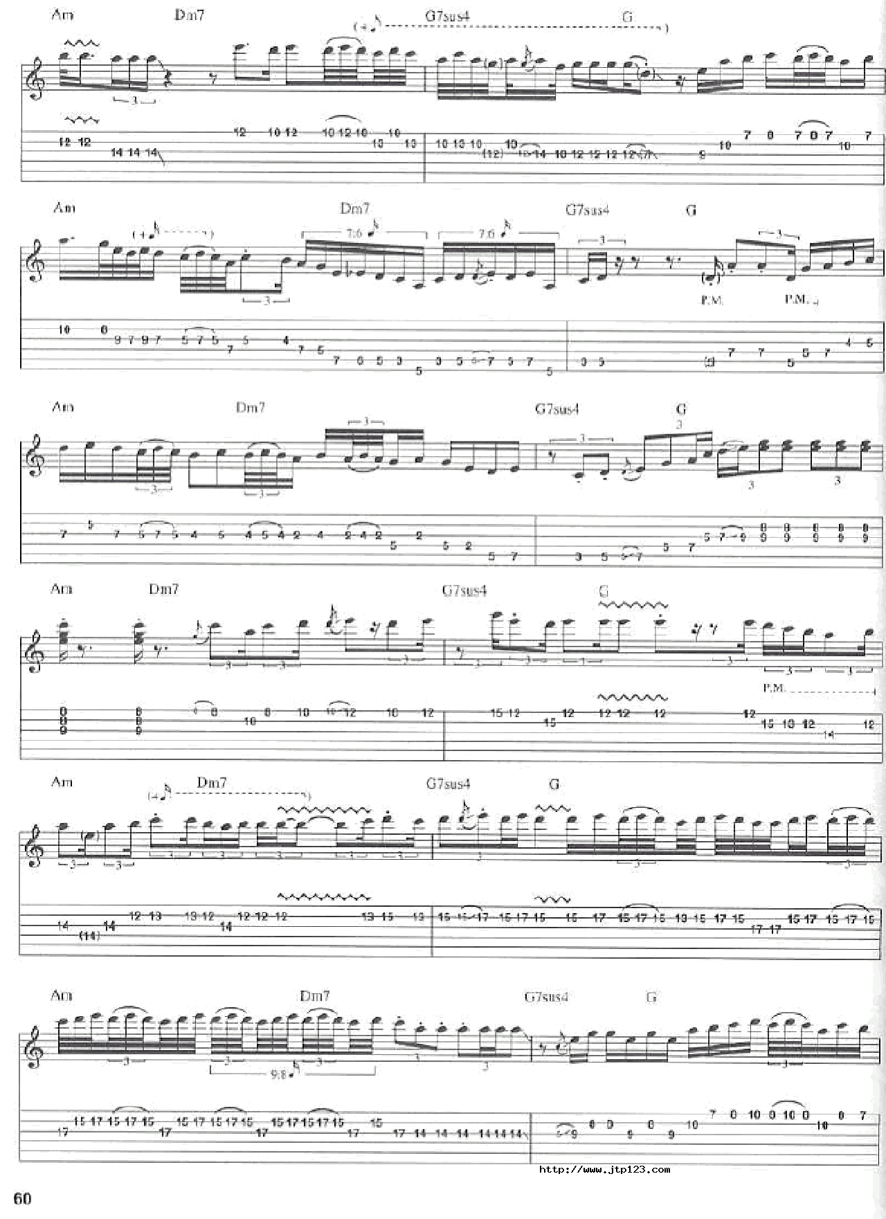 OldLove吉他谱_EricClapton_G调和弦弹唱谱_图谱5