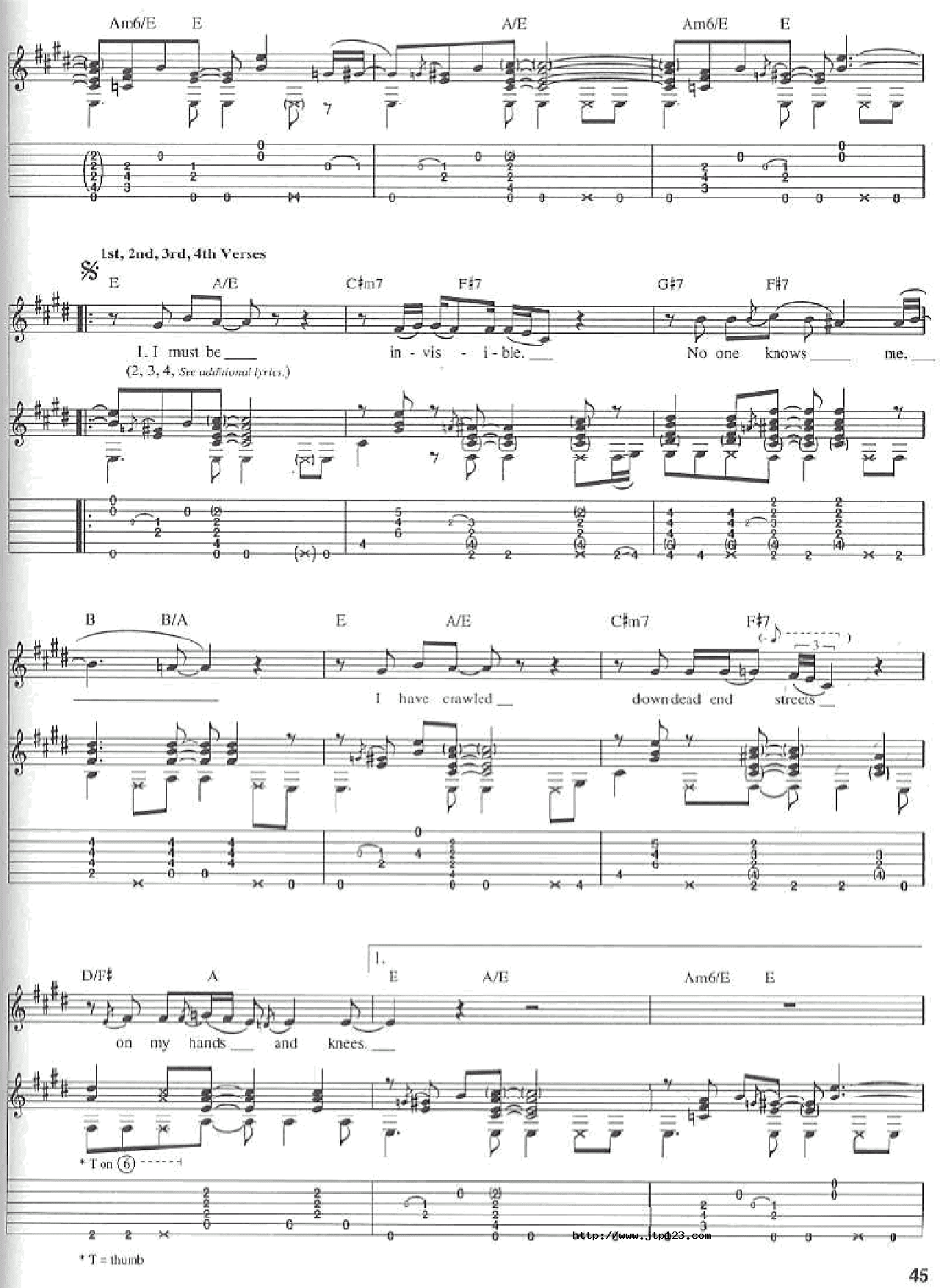 LonelyStranger吉他谱_(吉他曲)_G调和弦弹唱谱_图谱2