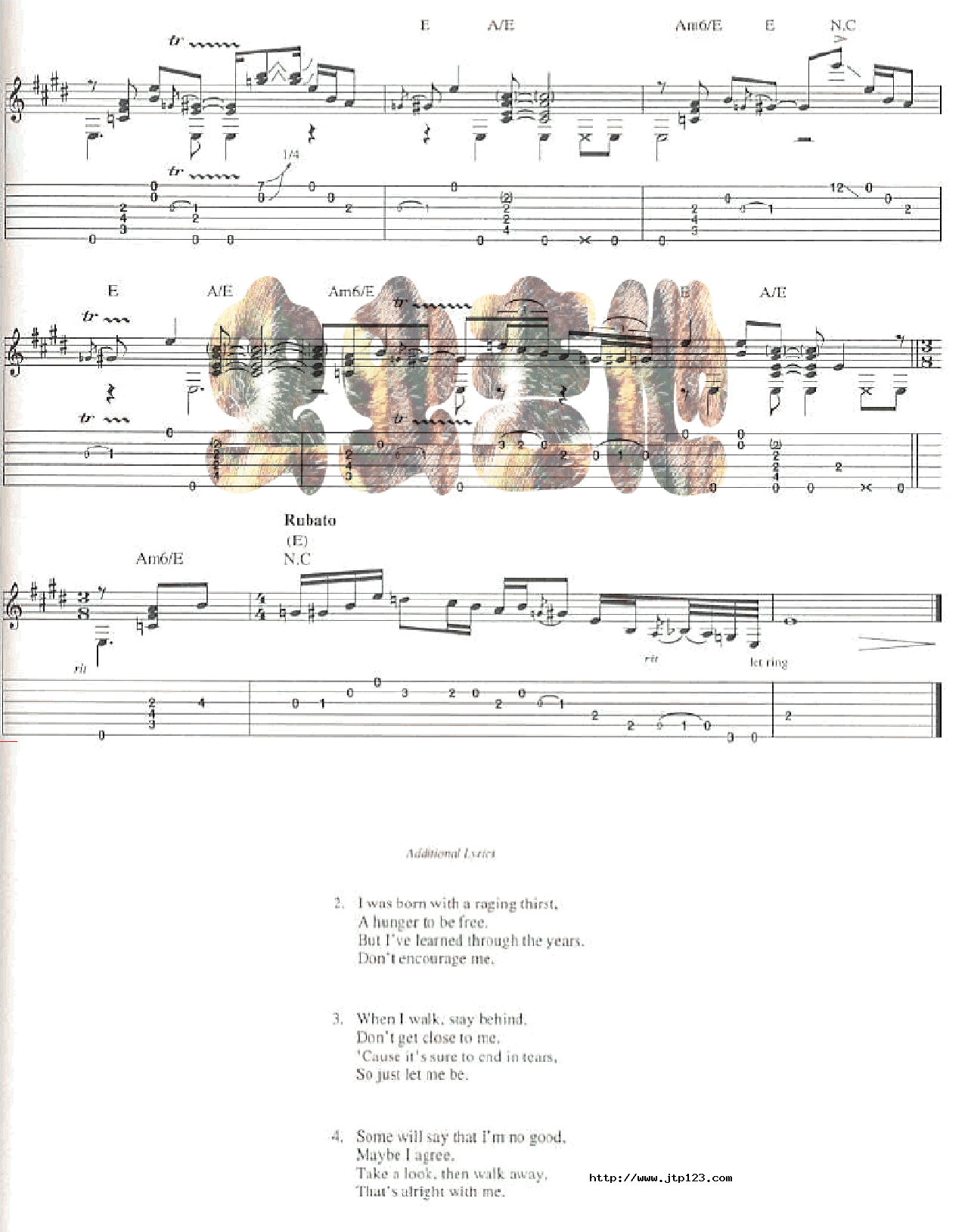 LonelyStranger吉他谱_(吉他曲)_G调和弦弹唱谱_图谱6