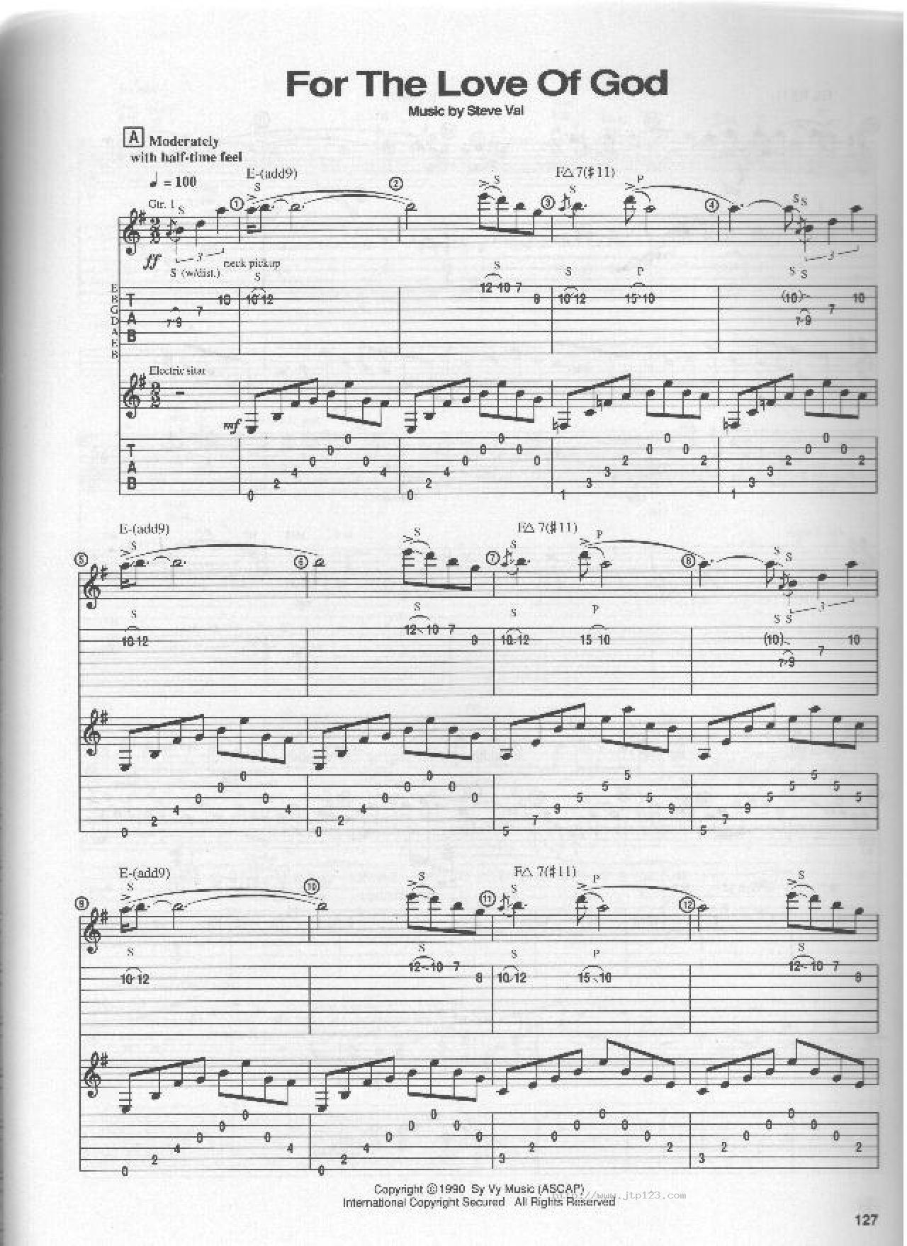 为了上帝的爱吉他谱_(吉他曲)_G调和弦弹唱谱_图谱1