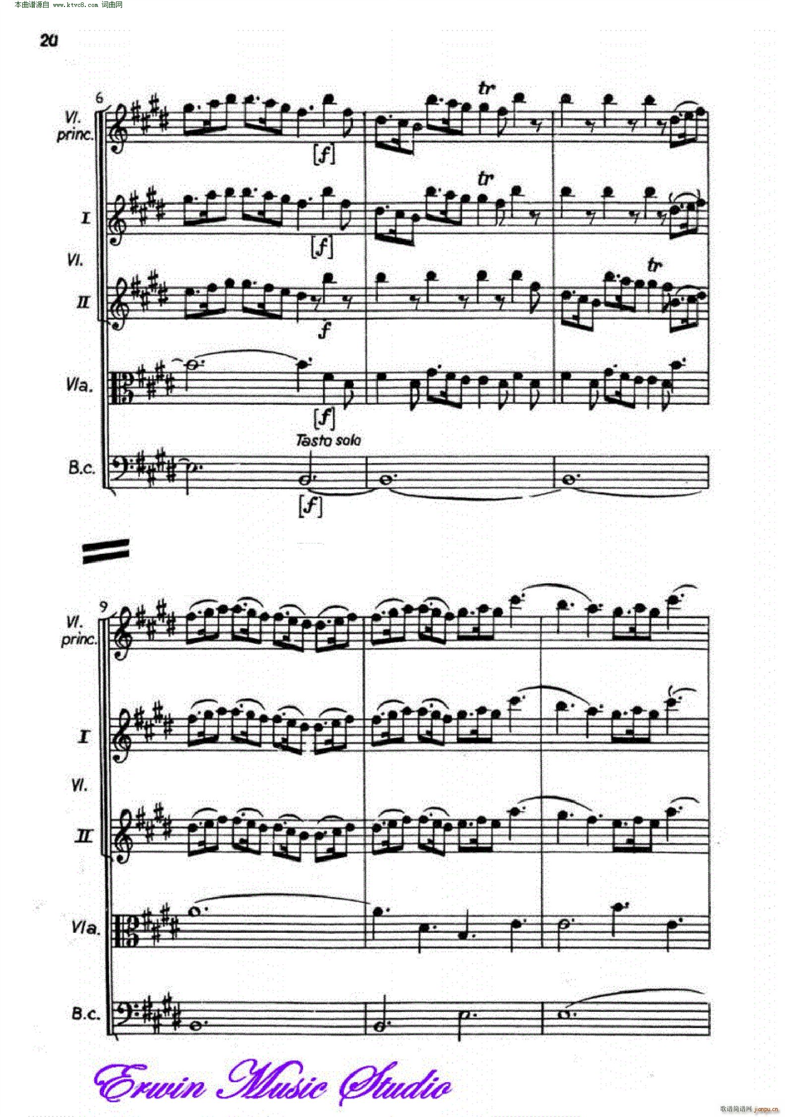 四季 弦乐四重奏(总谱)20