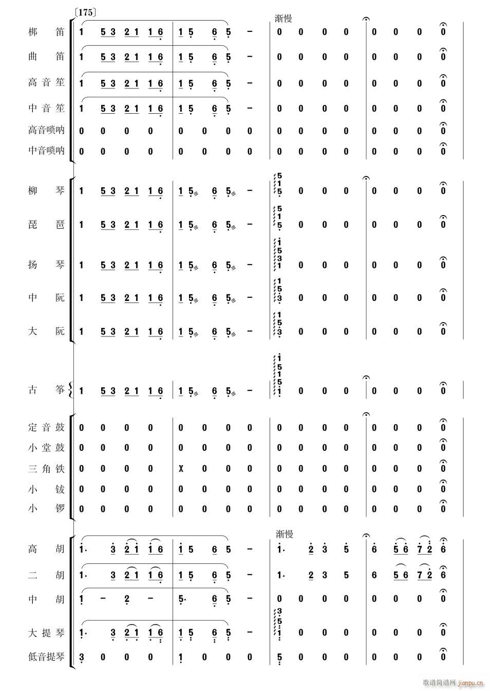 向着母亲歌唱31(总谱)1