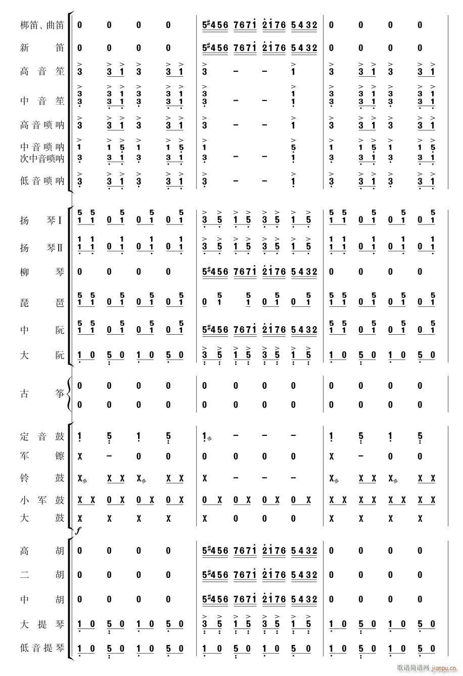 北京喜讯到边寨27(总谱)1
