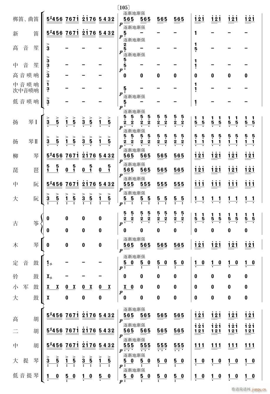 北京喜讯到边寨28(总谱)1