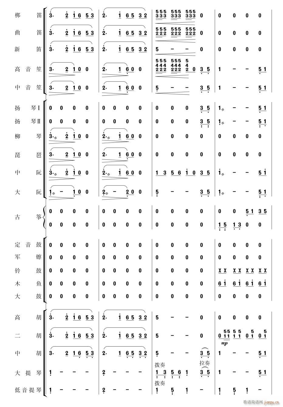 北京喜讯到边寨10(总谱)1